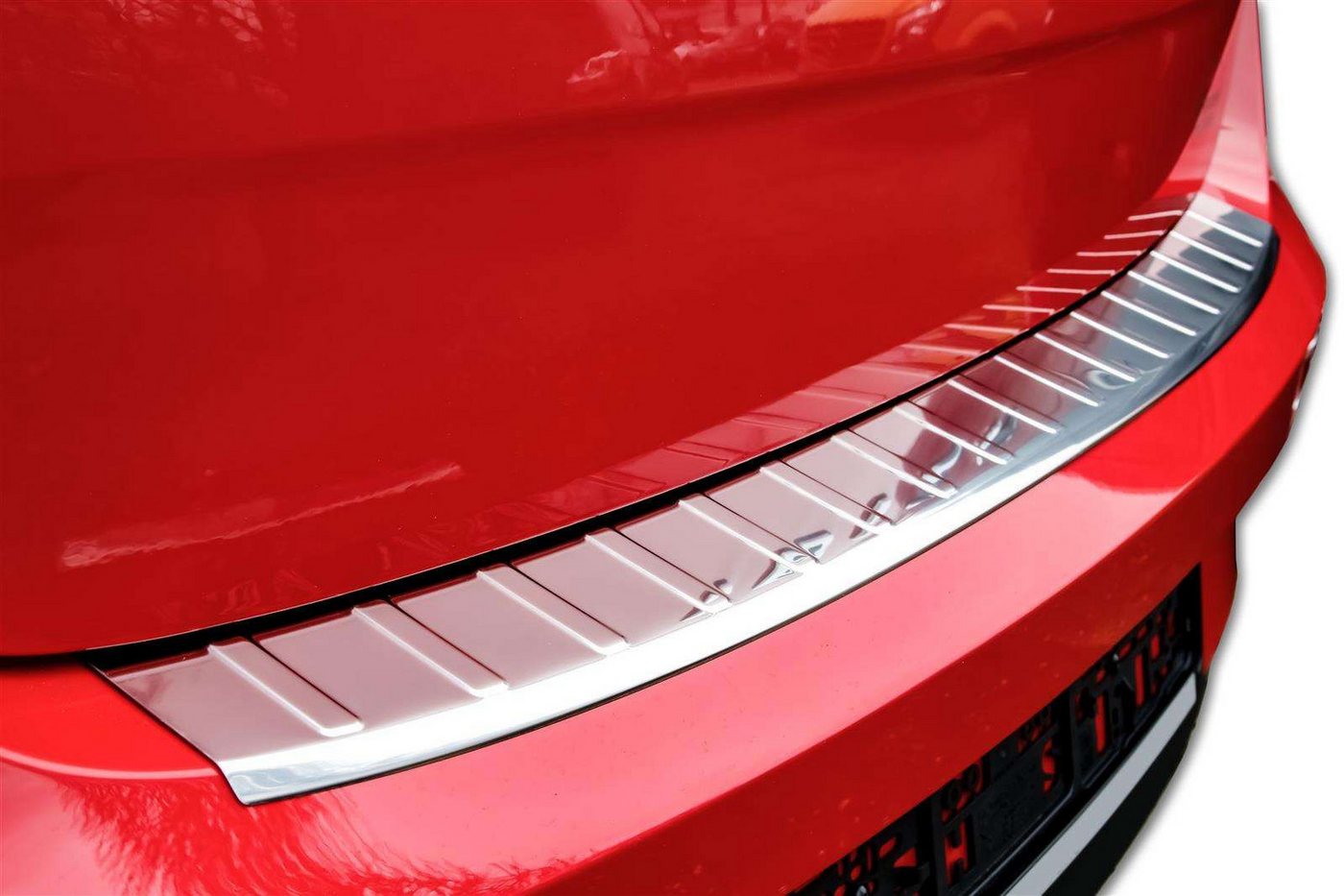 Thumbnail - RECAMBO Ladekantenschutz für SEAT IBIZA 4trg, 2012-2017 Stoßstangenschutz, V2A rostfrei, Exklusive Optik, praktischer Sc...