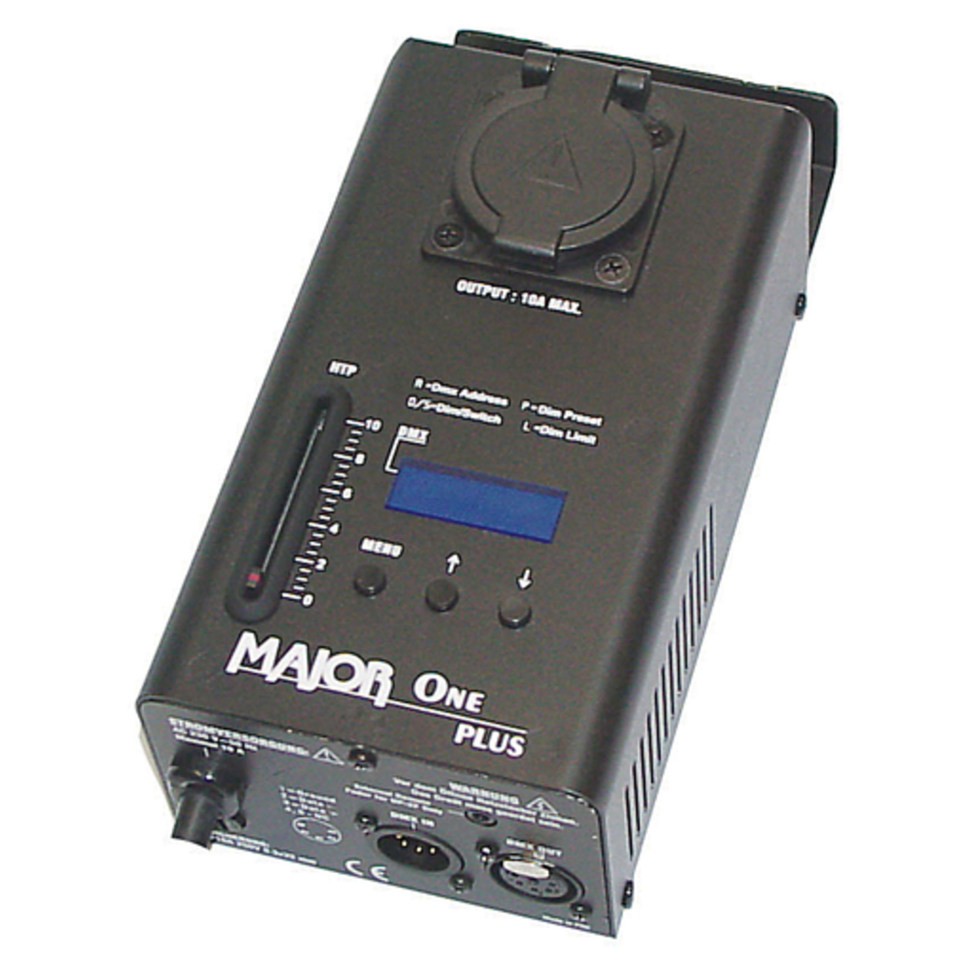 Major Mischpult, (ONE PLUS 1-Kanal-Dimmer DMX, Dimmer und Switcher, 1-Kanal), ONE PLUS 1-Kanal-Dimmer, DMX - 1 Kanal Dimmer