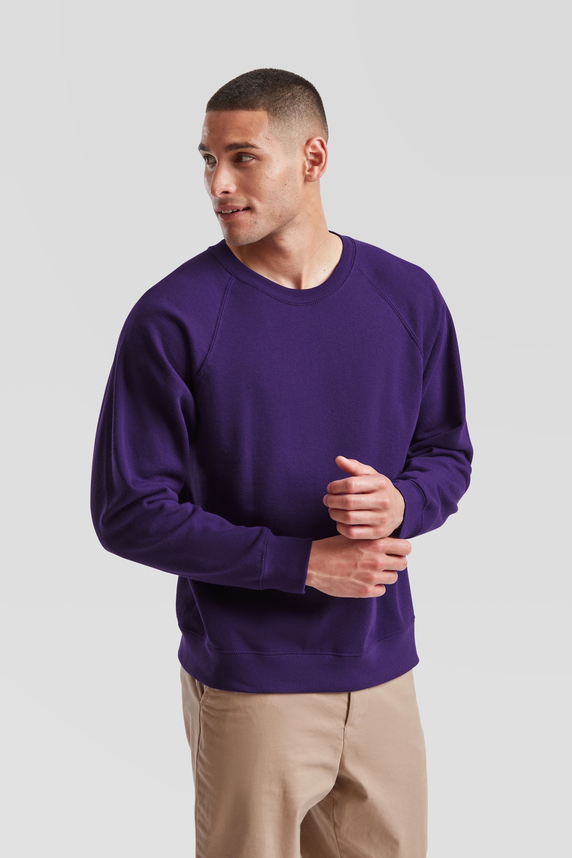 Fruit of the Loom Sweatshirt Classic Raglan Sweat – Bild 4 von 5