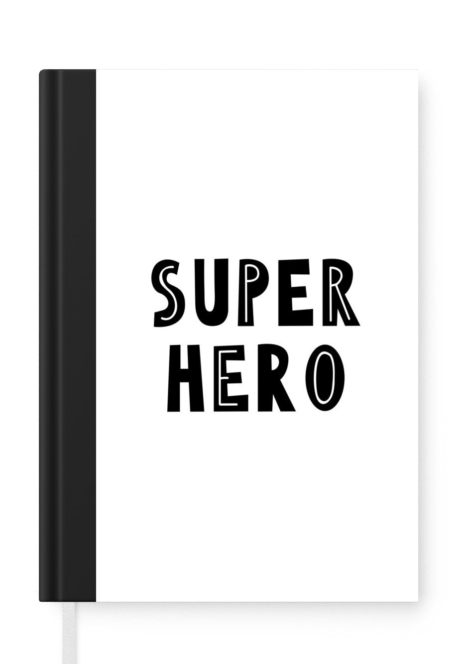 MuchoWow Notizbuch Jungen - Zitate - Superheld - Kind - Sprichwörter, Journal, Merkzettel, Tagebuch, Notizheft, A5, 98 Seiten, Haushaltsbuch