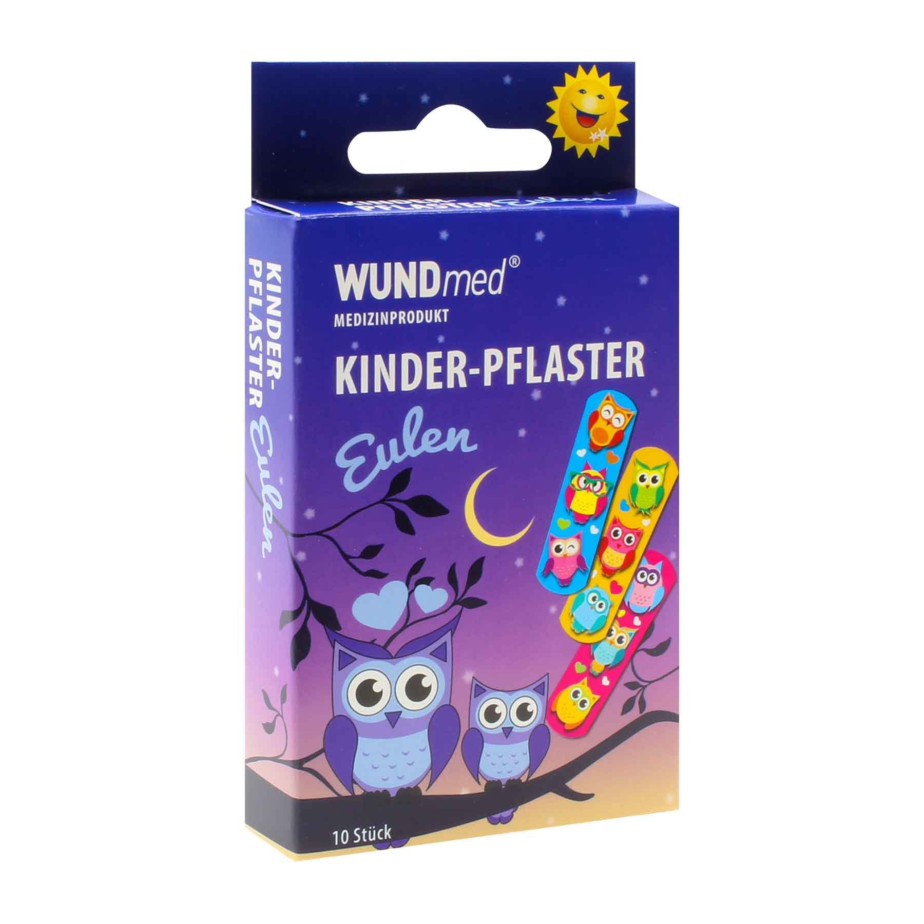 Wundmed Wundpflaster WUNDmed® Kinderpflaster "Eulen" 63 x 19 cm 10 Stück/Packung