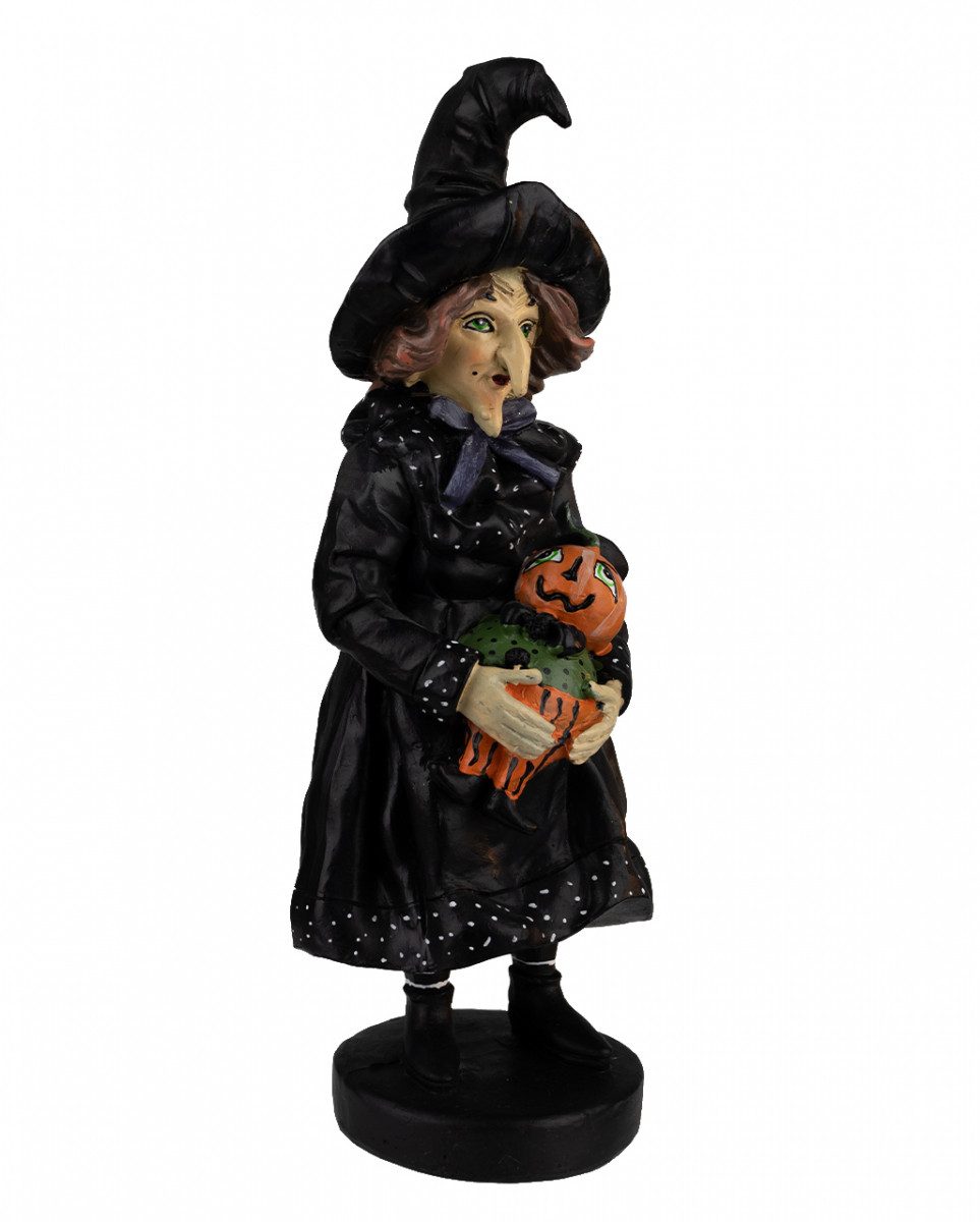 Dekofigur Vintage Hexe Rosalea Halloween Figur 22,7 cm