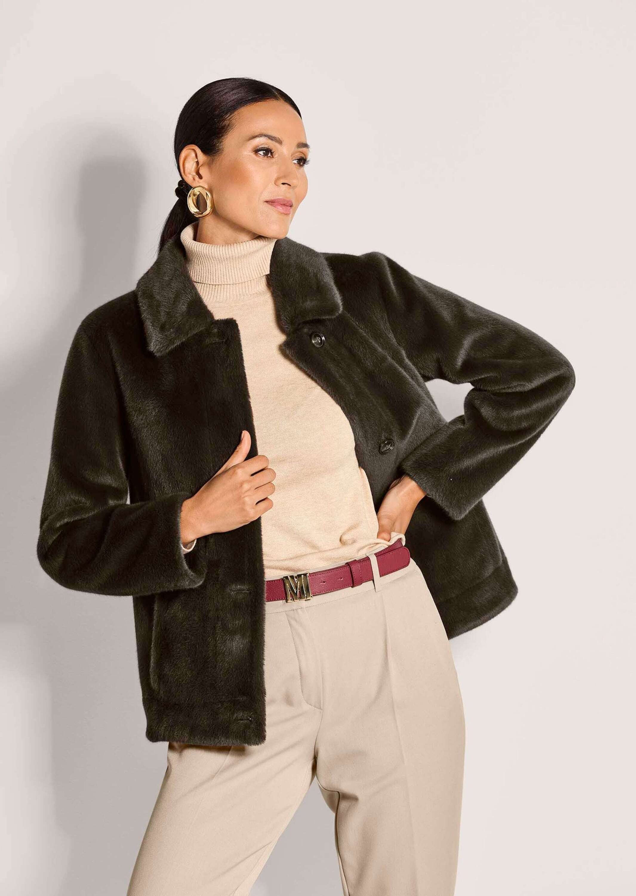 MADELEINE Outdoorjacke Elegante Jacke mit doppeltem günstig online kaufen