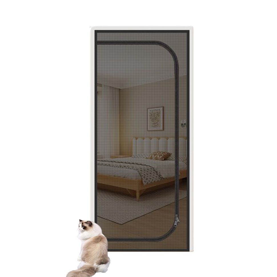 Auledio Insektenschutz-Tür Verdickter Katzenschutzvorhang aus atmungsaktive günstig online kaufen