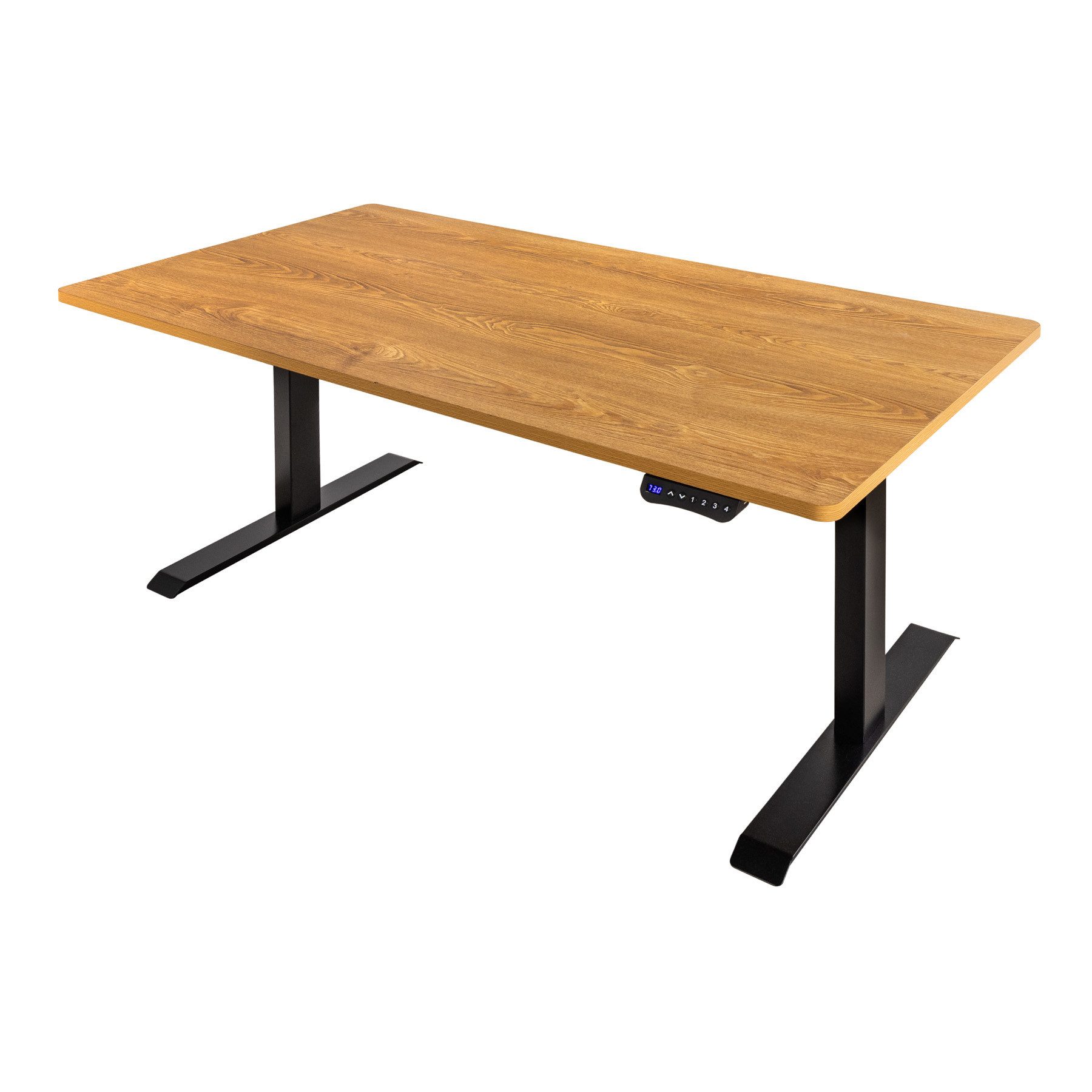 riess-ambiente Schreibtisch OAK DESK 160cm natur / schwarz (Einzelartikel, günstig online kaufen