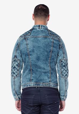 Cipo & Baxx Jeansjacke in lässiger Denim-Optik