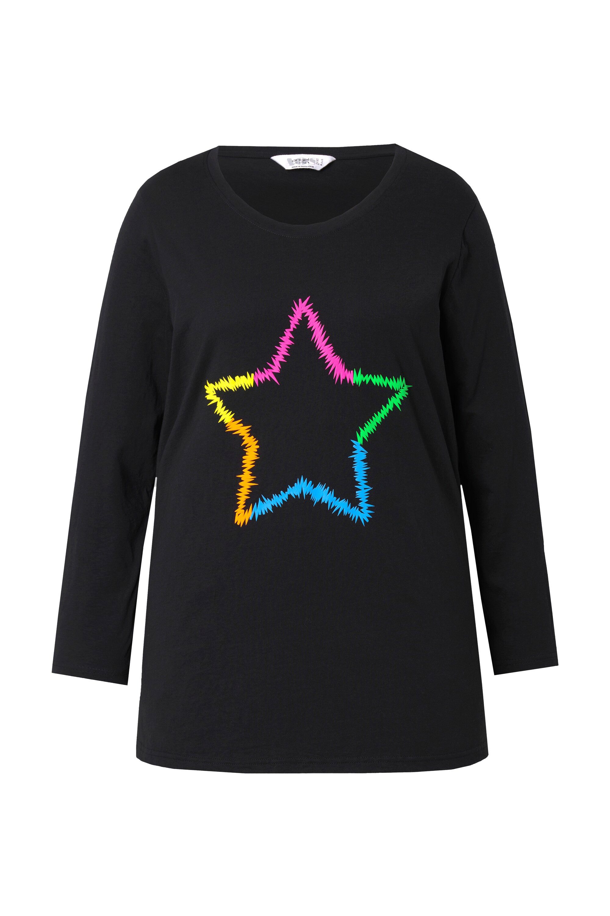 Angel of Style Longsleeve Langarmshirt Neon-Stern günstig online kaufen