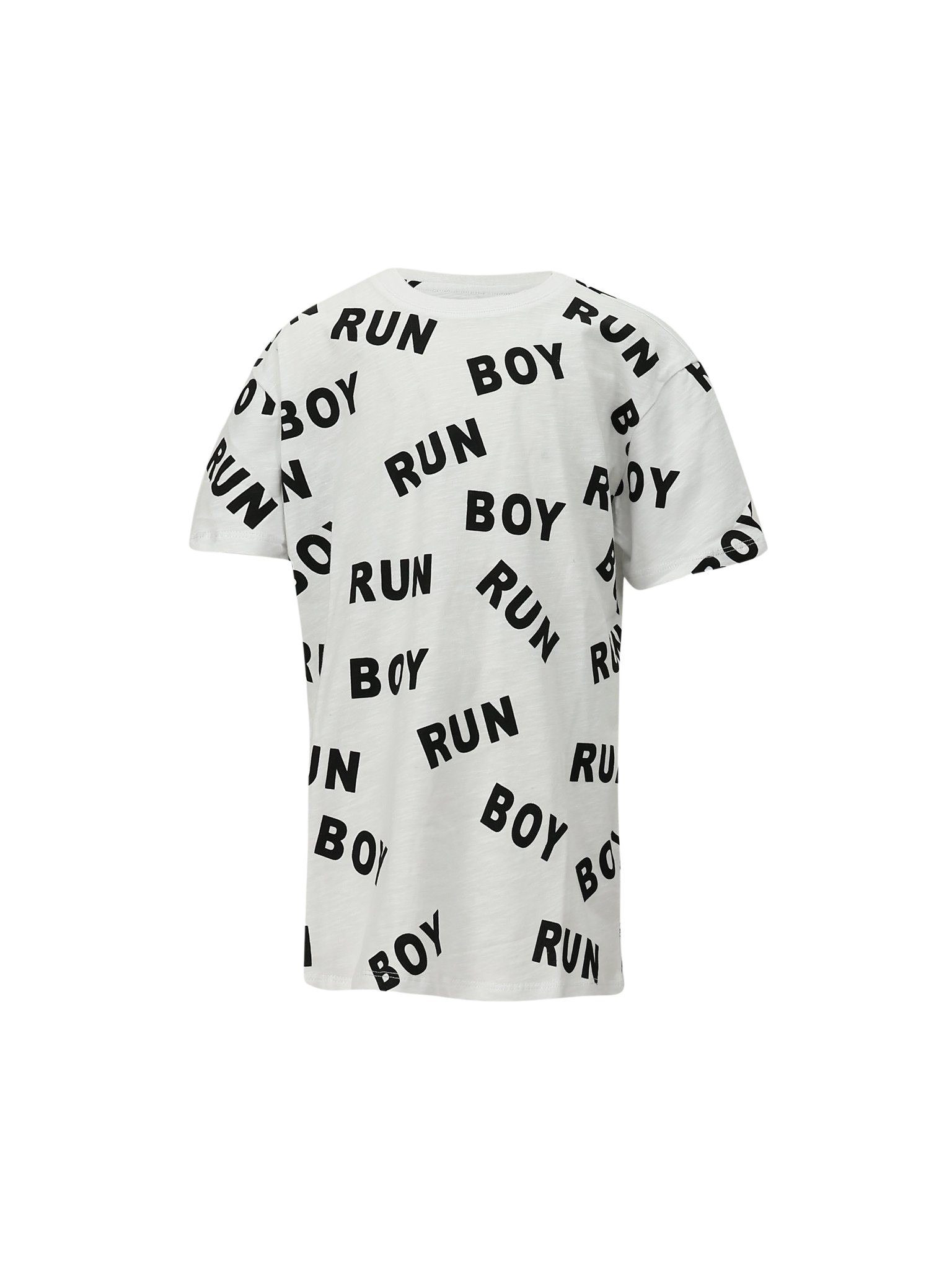 LTB T-Shirt LTB Koroto White Black Printed T-Shirts