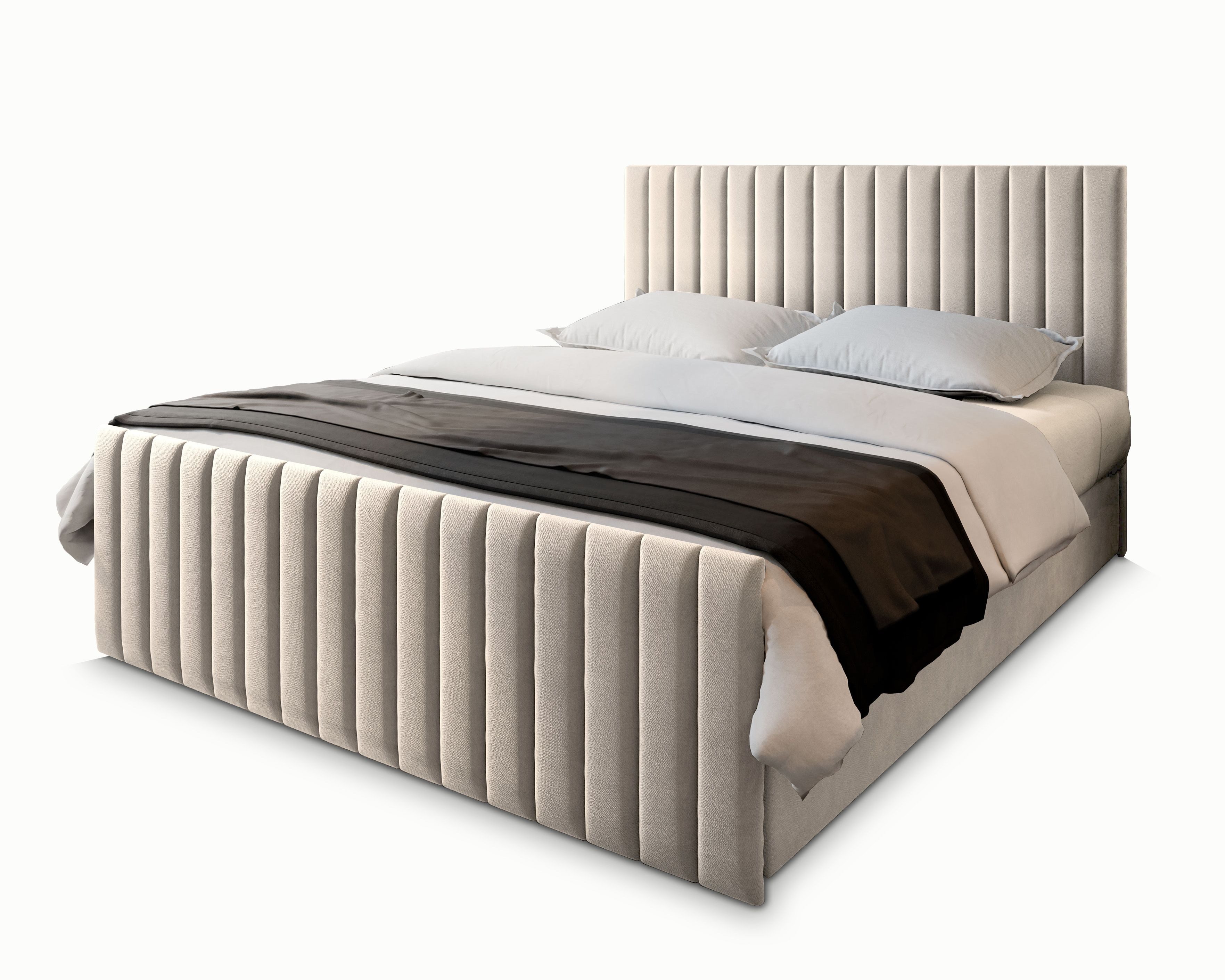 Masseno Boxbett ARION 160x200 cm mit Bonell Matratze und Topper günstig online kaufen