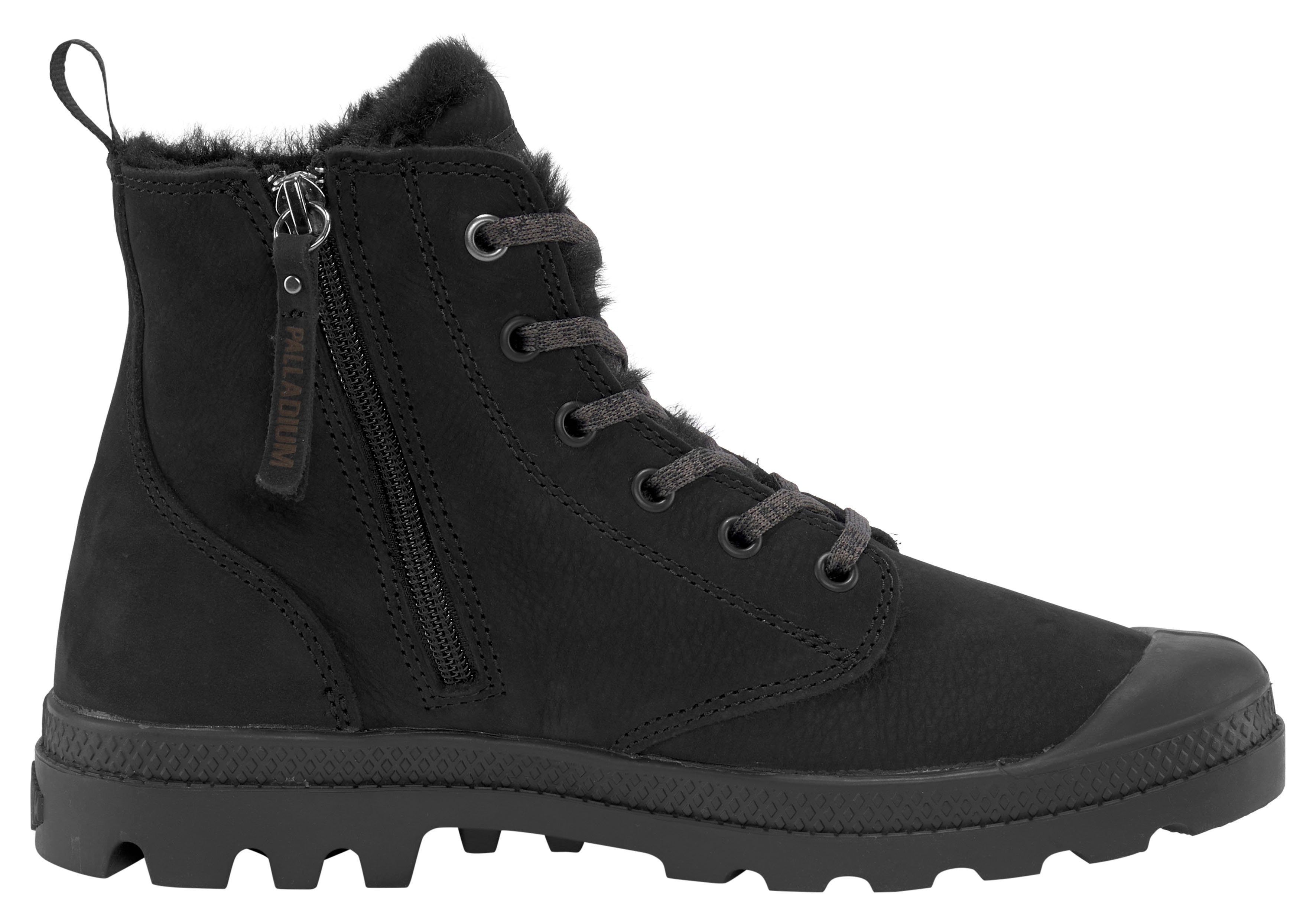 Palladium PAMPA HI ZIP WL W Winterboots Winterschuhe, Schnürboots, Winterstiefel, Snowboots, gefüttert