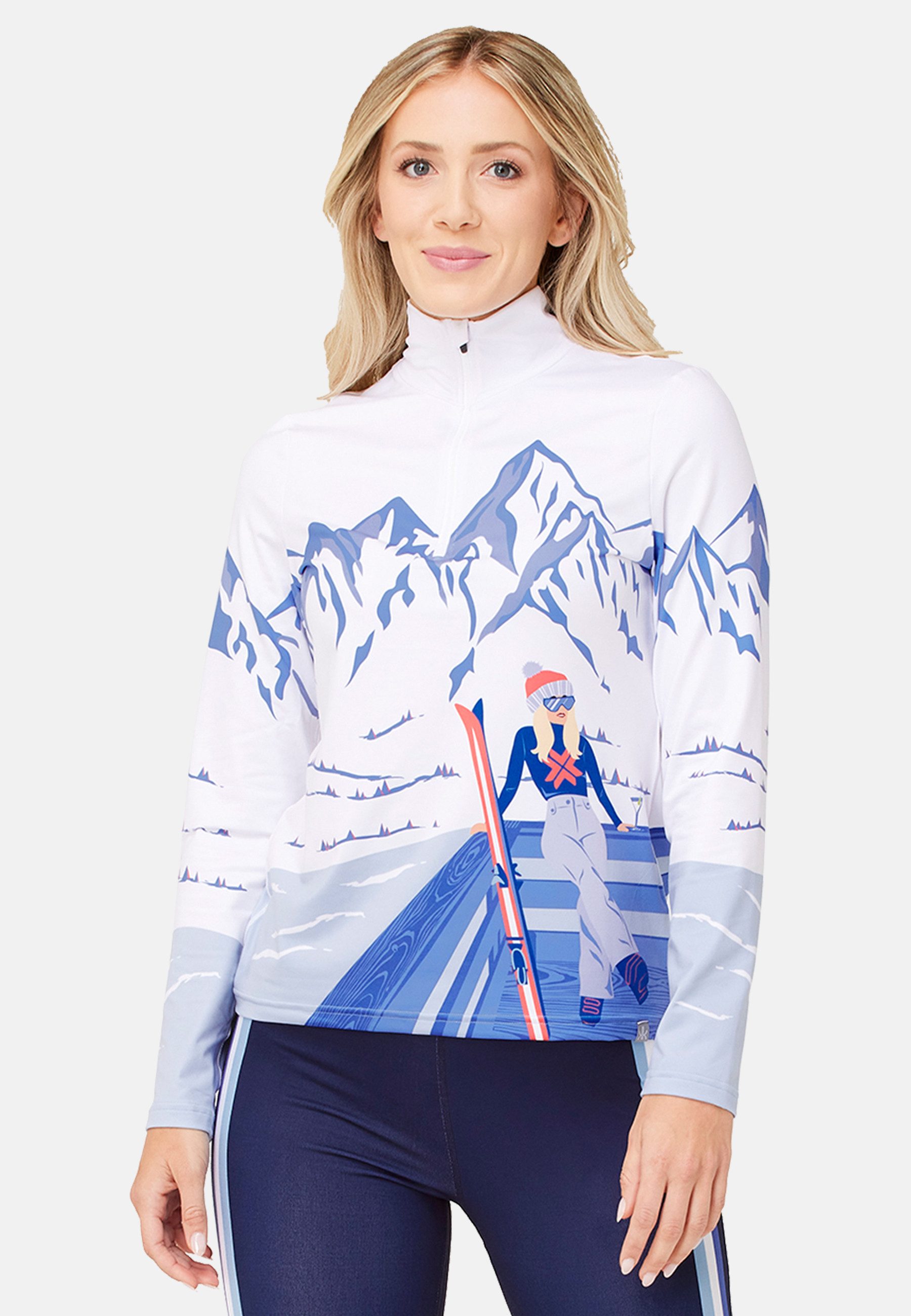 Krimson Klover Langarmshirt Apres Anyone (1-tlg) günstig online kaufen