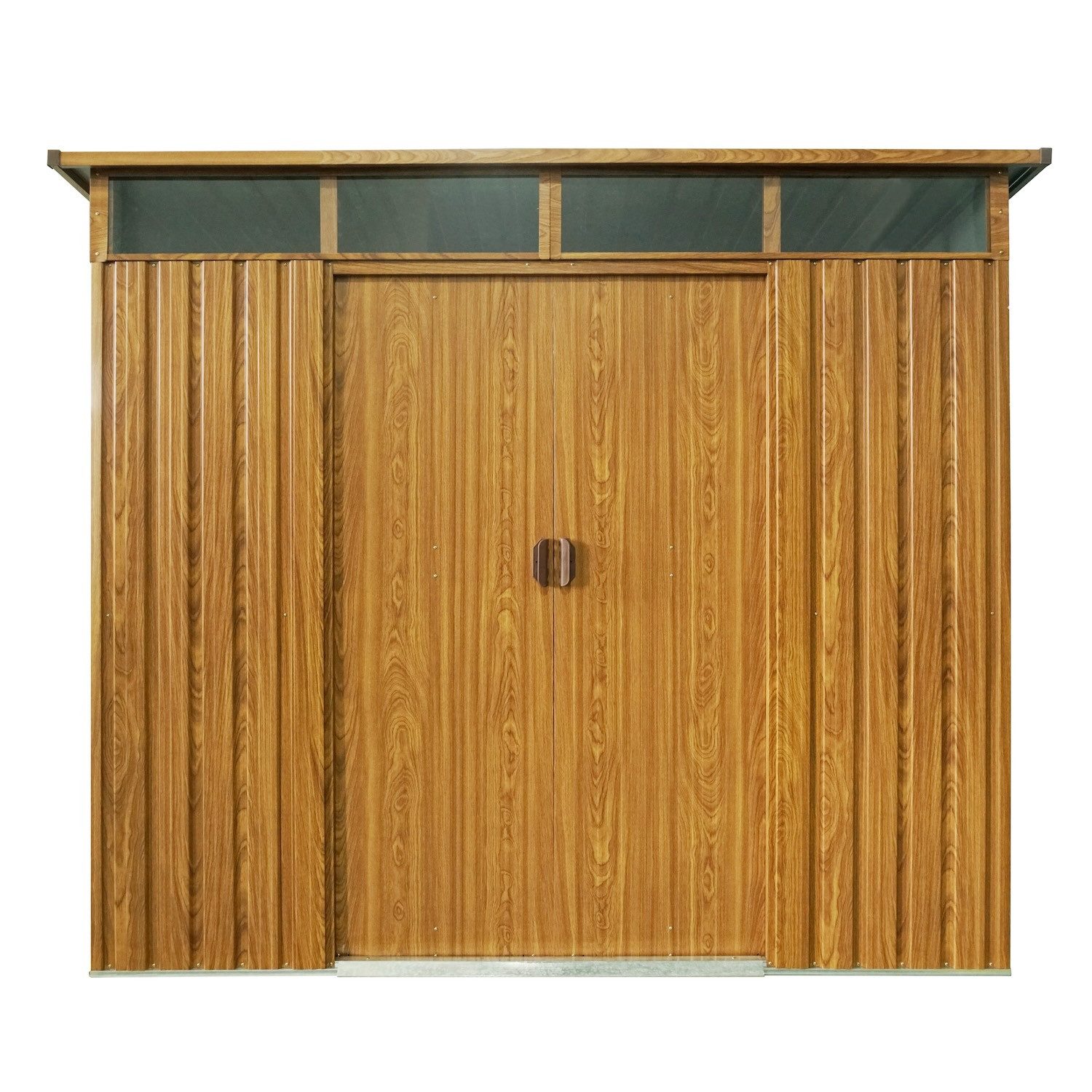 Pergart Gerätehaus Lübeck 86, im Holzoptik