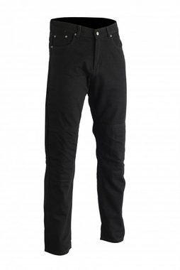 RadMasters Motorradhose JEANS-007 Schwarz denim Motorradhose Jeans Protektoren 280g/m2