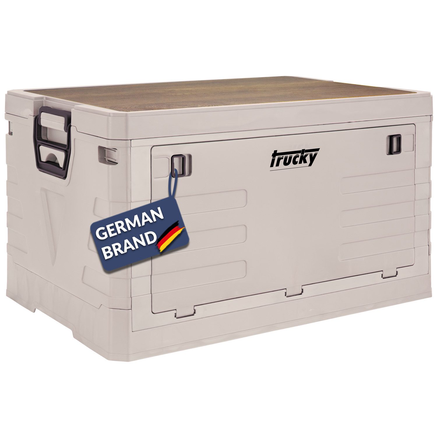 Trucky Faltbox Storage Box Camping Klappbox Klappkiste faltbar Beige Auswahl