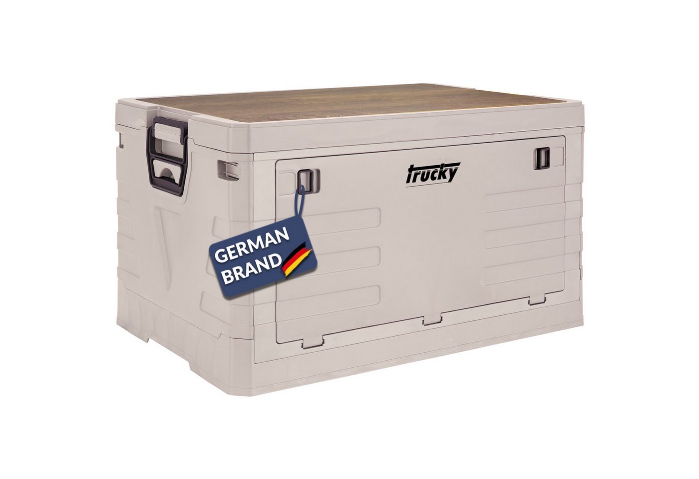 Trucky Faltbox Storage Box Camping Klappbox Klappkiste faltbar Beige Auswahl
