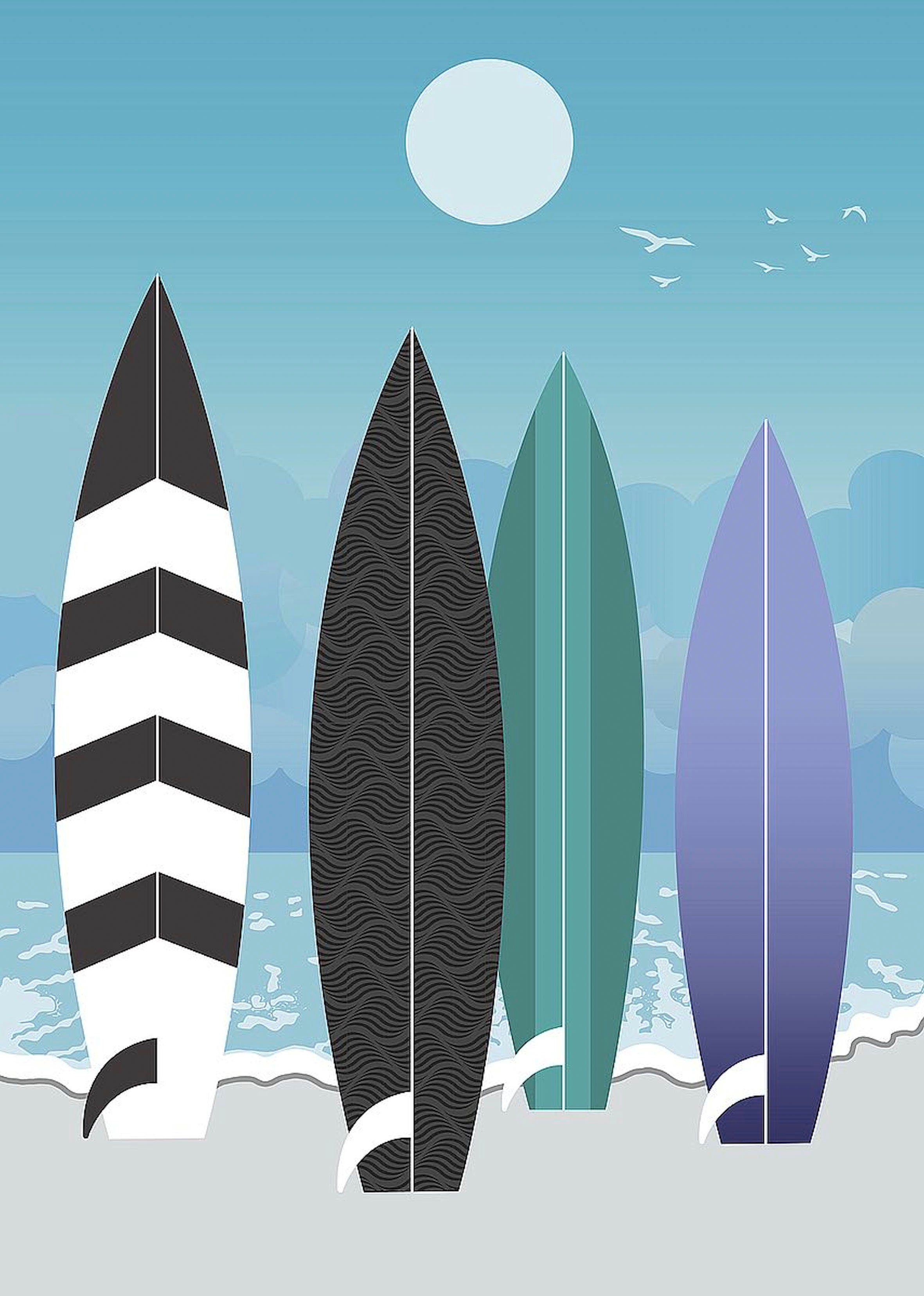 my home Leinwandbild »AYSE / Surfboards«, (1 Stück)-Otto