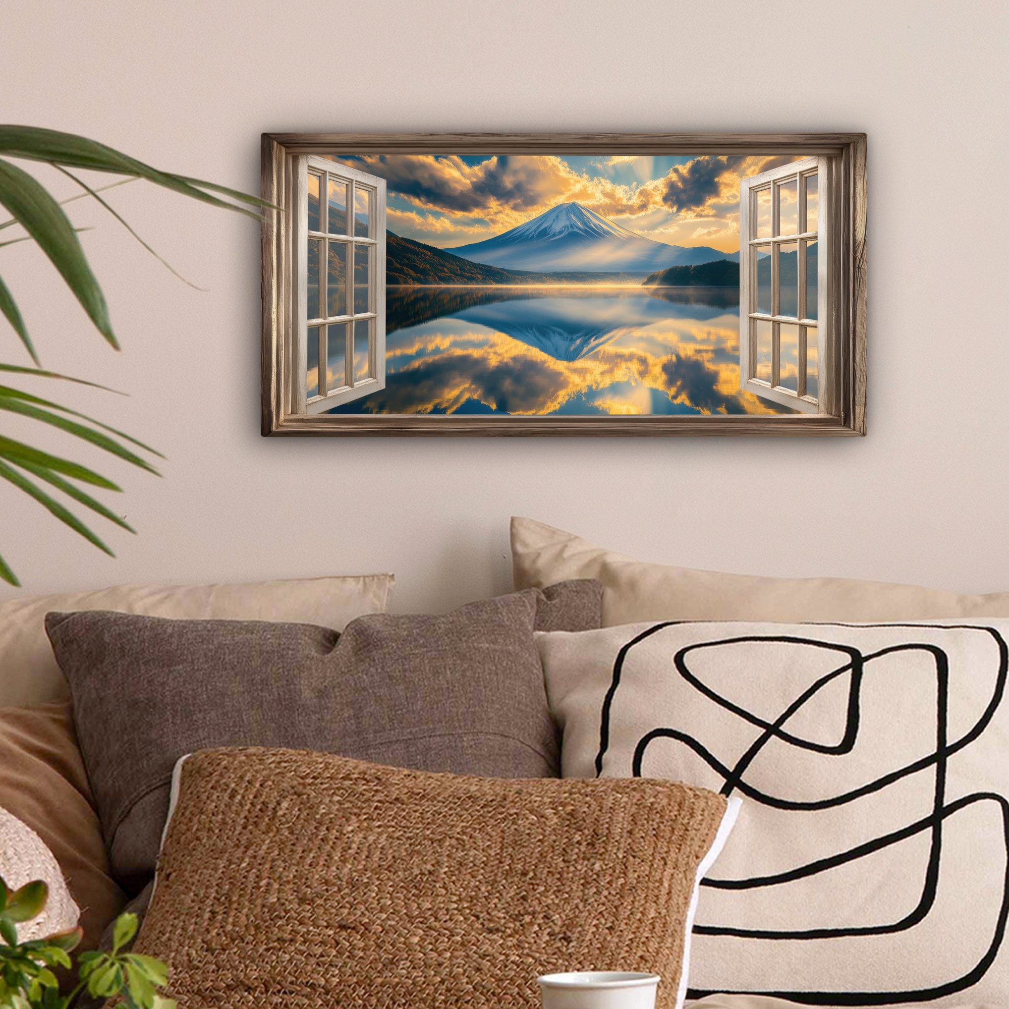 OneMillionCanvasses® Leinwandbild Panorama Aussicht - Landschaft günstig online kaufen