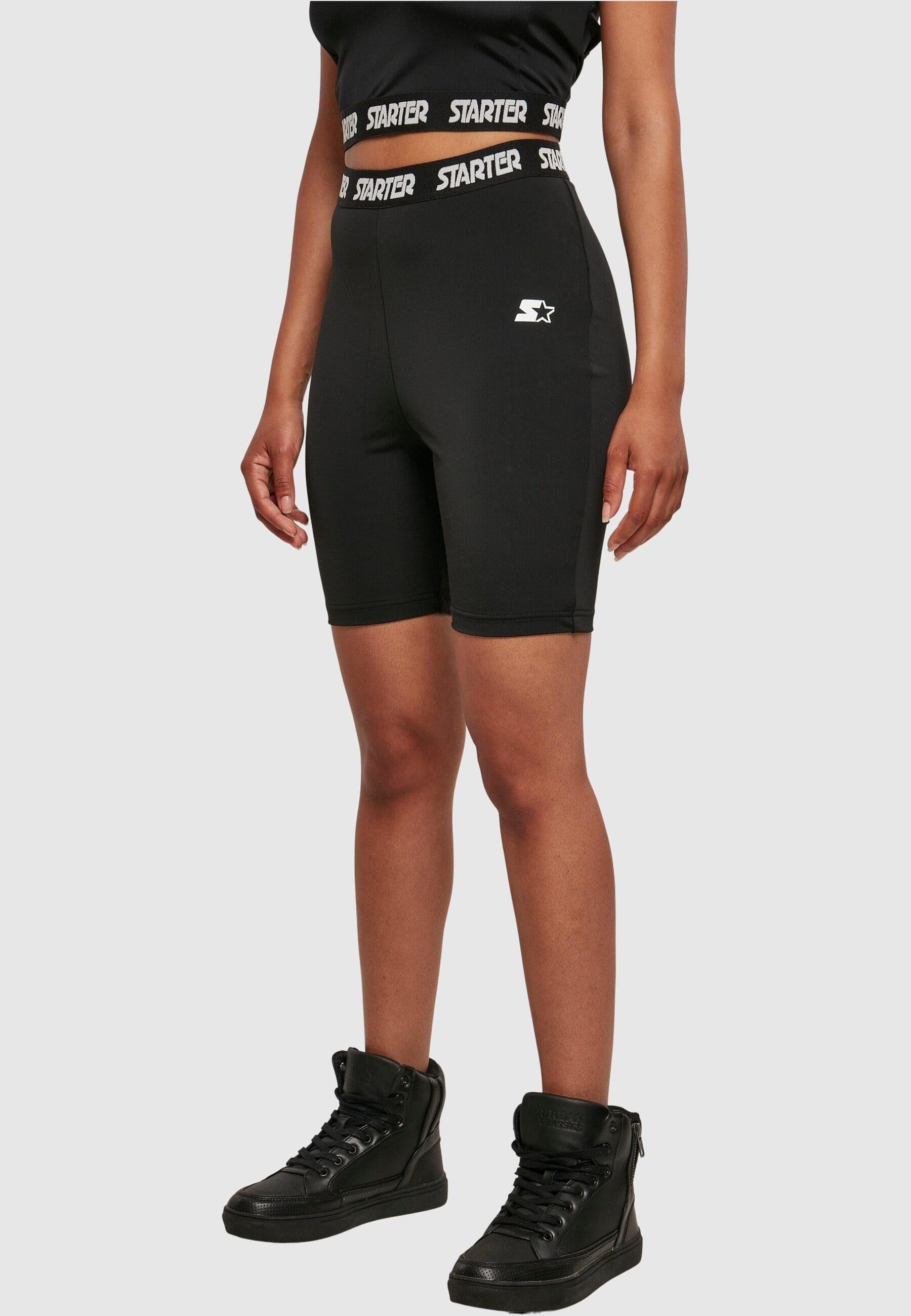 Damen (1-tlg) Starter Shorts Starter Tape Cycle Shorts Ladies Logo