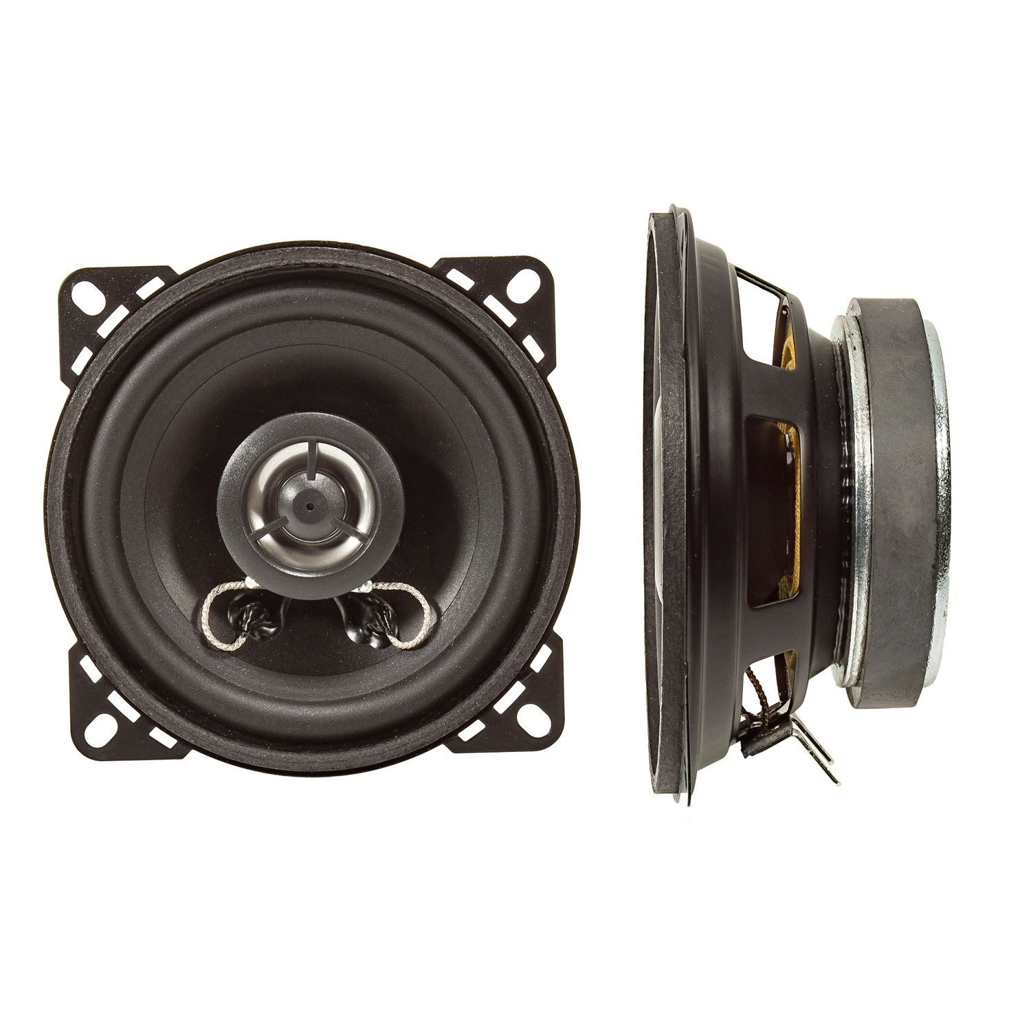 tomzz Audio TA 10.0-Pro 100mm DIN Koaxial 2-Wege Lautsprecher Polypropylen 40 Watt Auto-Lautsprecher