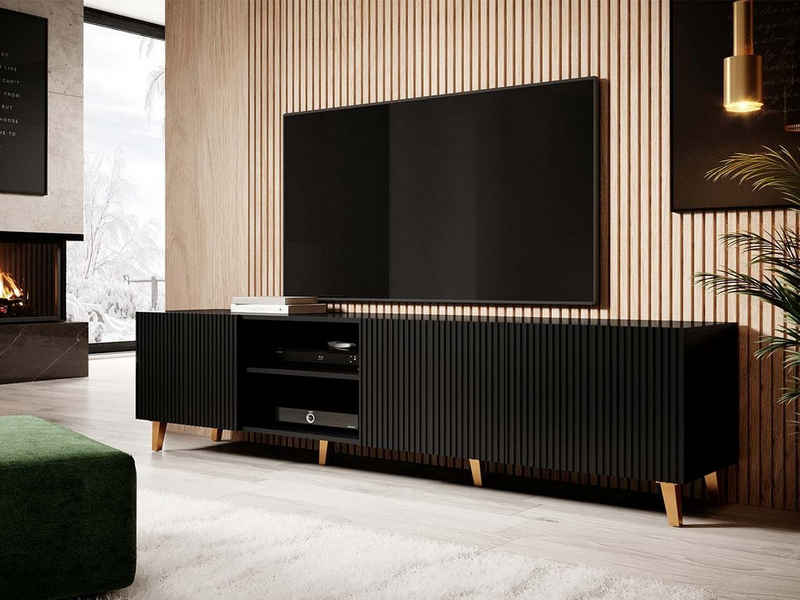 Mirjan24 TV-Schrank »Pafos 200« TV-Tisch mit 4 Türen, Modern Wohnzimmer TV-Kommode