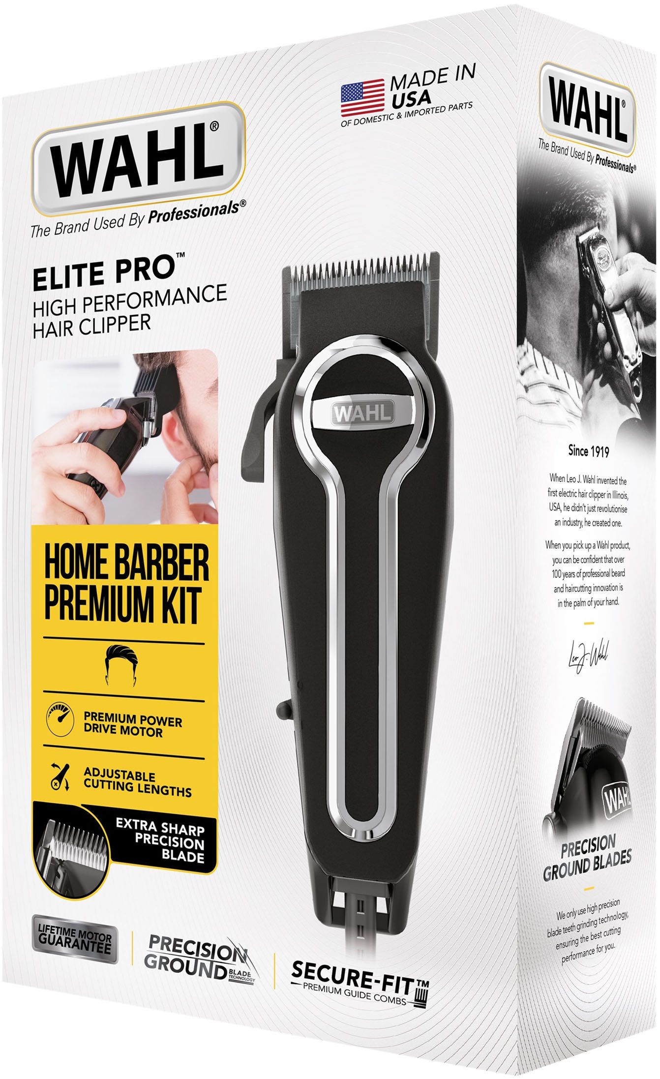 Wahl Haarschneider Elite Pro 20106-0460, Netz-Haarschneideset
