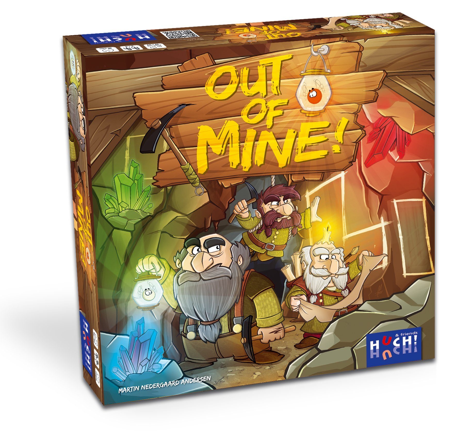 HUCH! Spiel HUCH 878526 Out of Mine!, Legespiel, Legespiel
