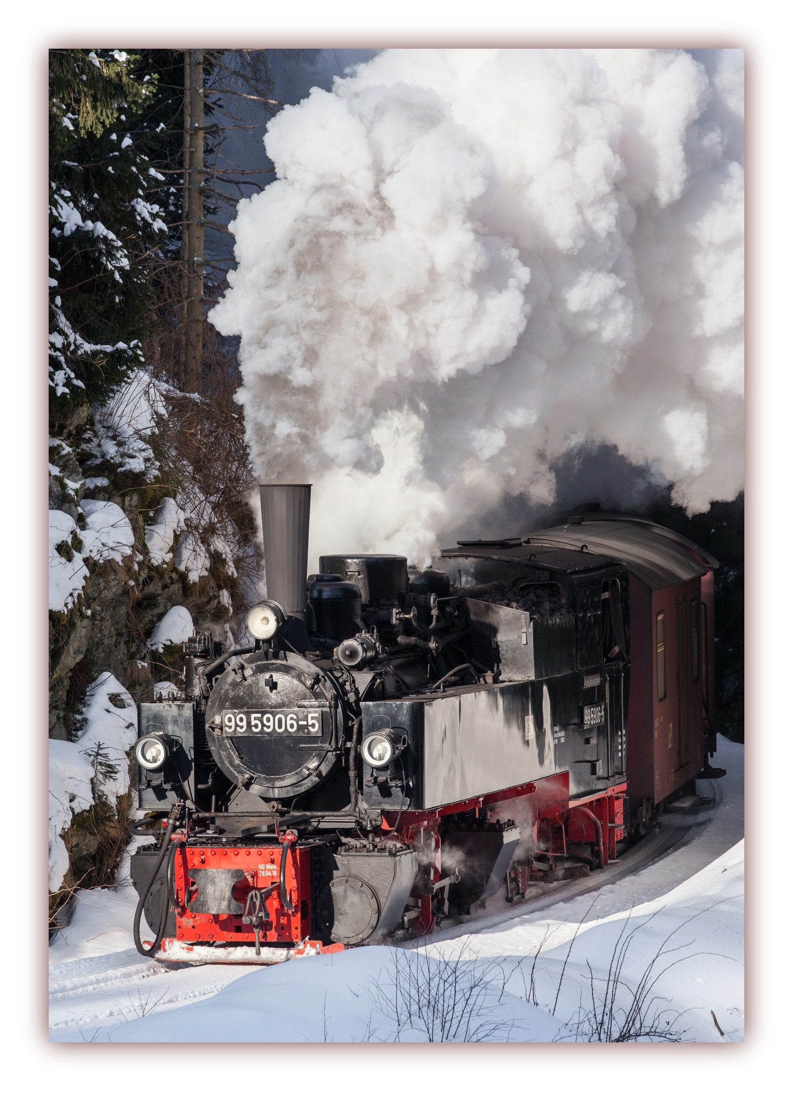 LYSCO Poster XXL Plakat Winter, Winterlandschaft, günstig online kaufen