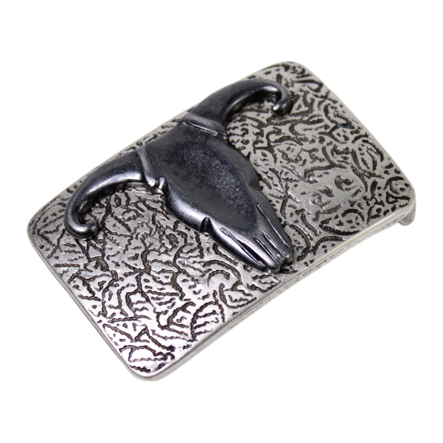 FRONHOFER Gürtelschnalle 18067 (1-St) 4 cm, Metall (Zamak), Westernstyle