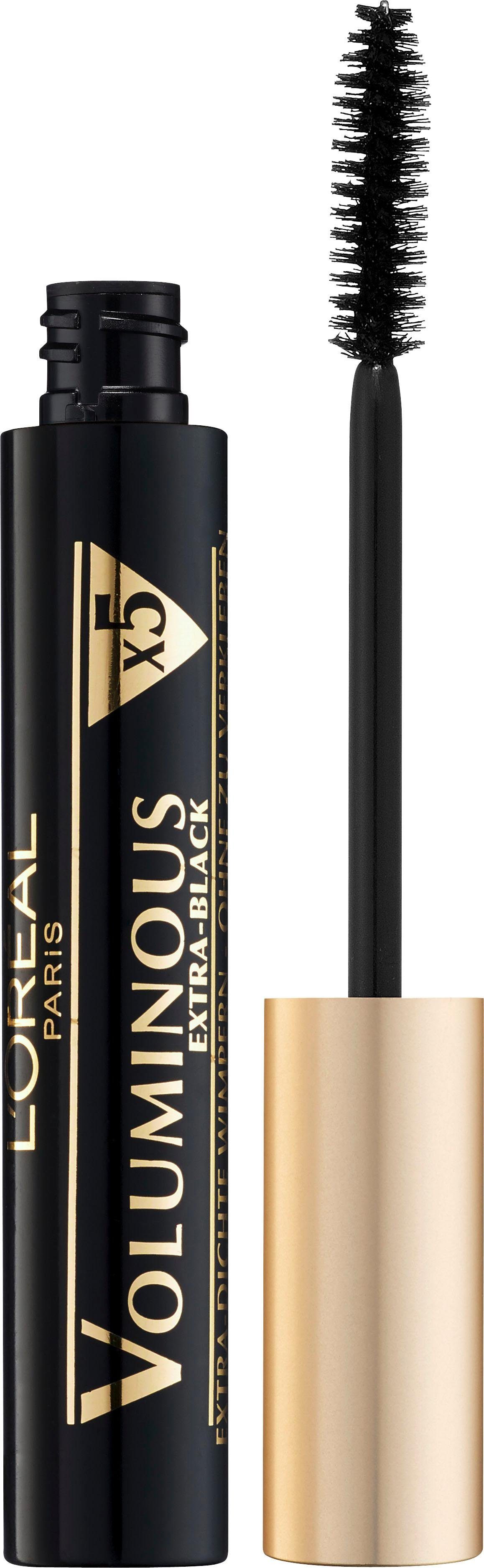 L'ORÉAL PARIS Mascara Voluminous, mit Bienenwachs und Carnaubawachs