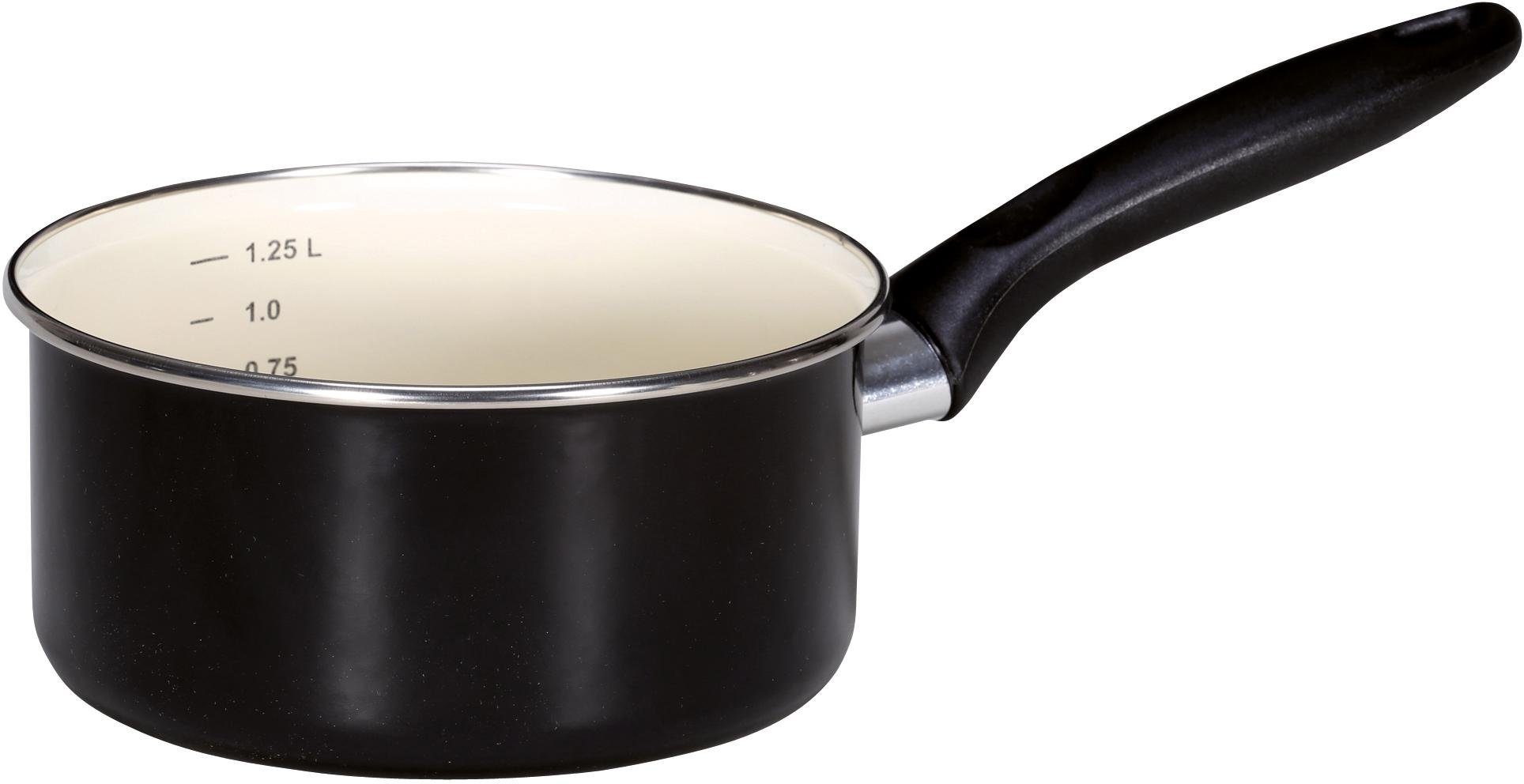 Krüger Kasserolle Triest, Emaille (1-tlg), Likerskala, Induktion