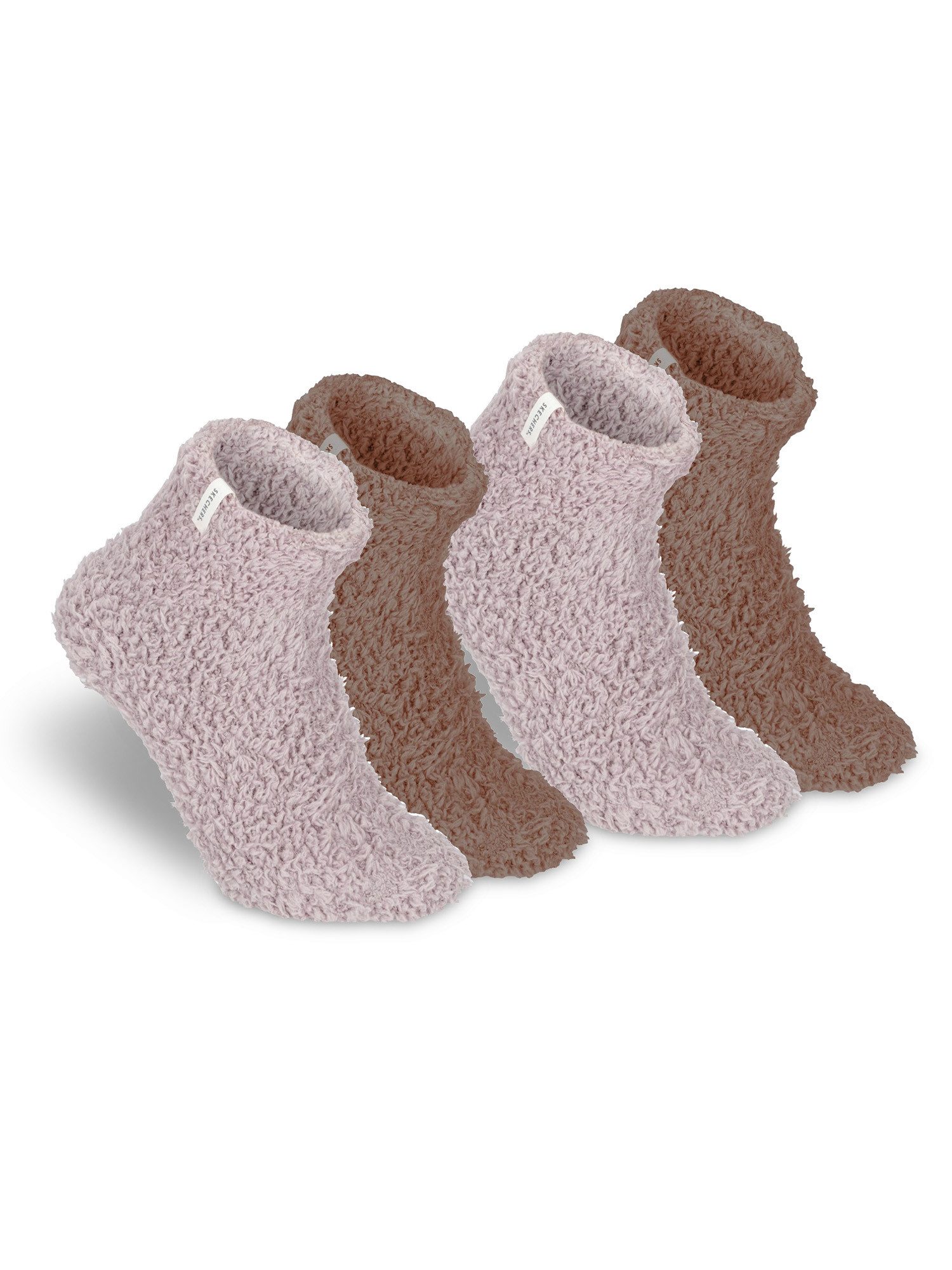 Skechers Socken Damen - Atmungsaktiv und komfortabel - Wärmespeichernd für kalte Tage (2er, 4er & 6er-Pack) Robustes Material und bequemer …