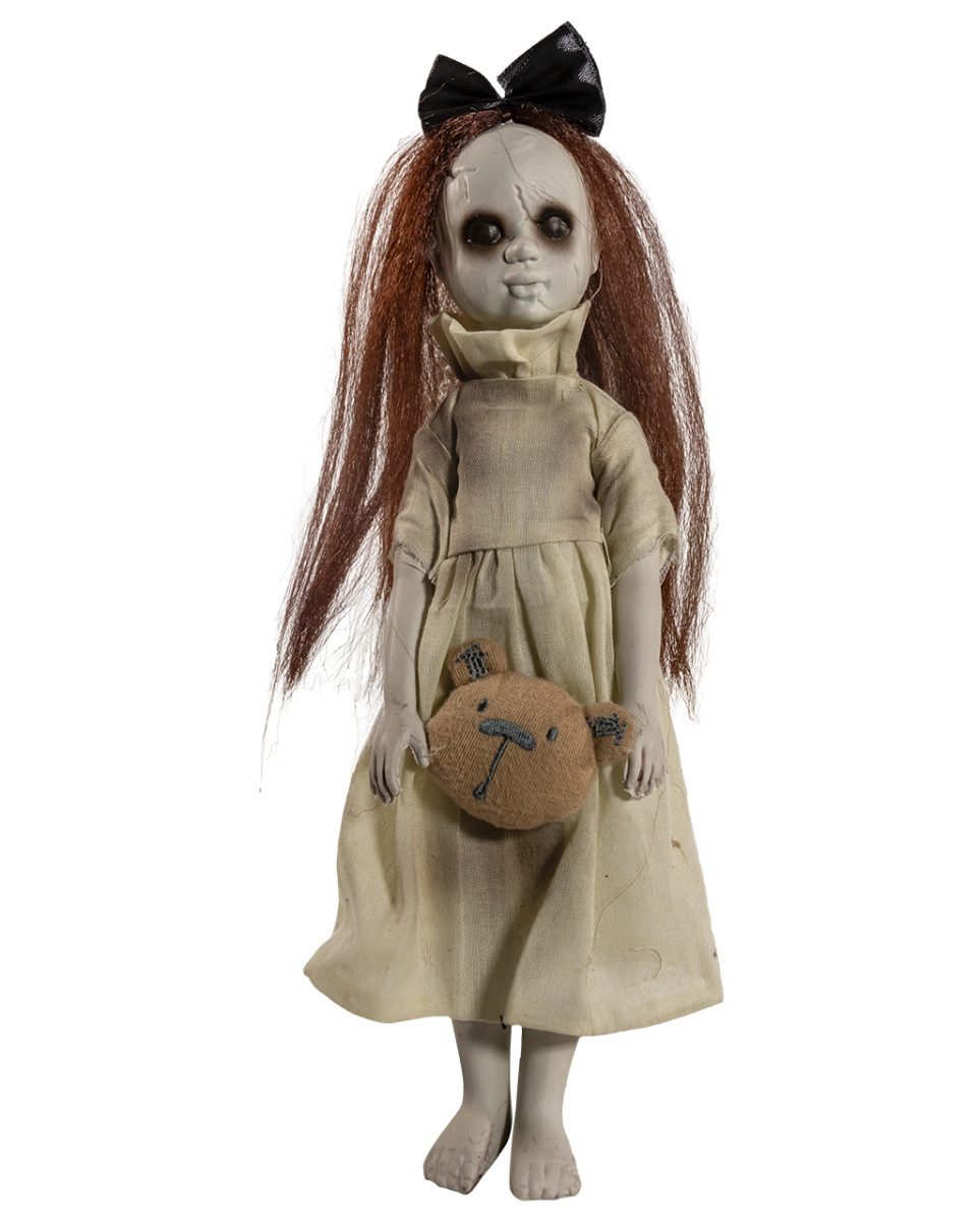 Horror-Shop Dekoobjekt Unheimliche Geisterpuppe mit abgetrenntem Teddybär