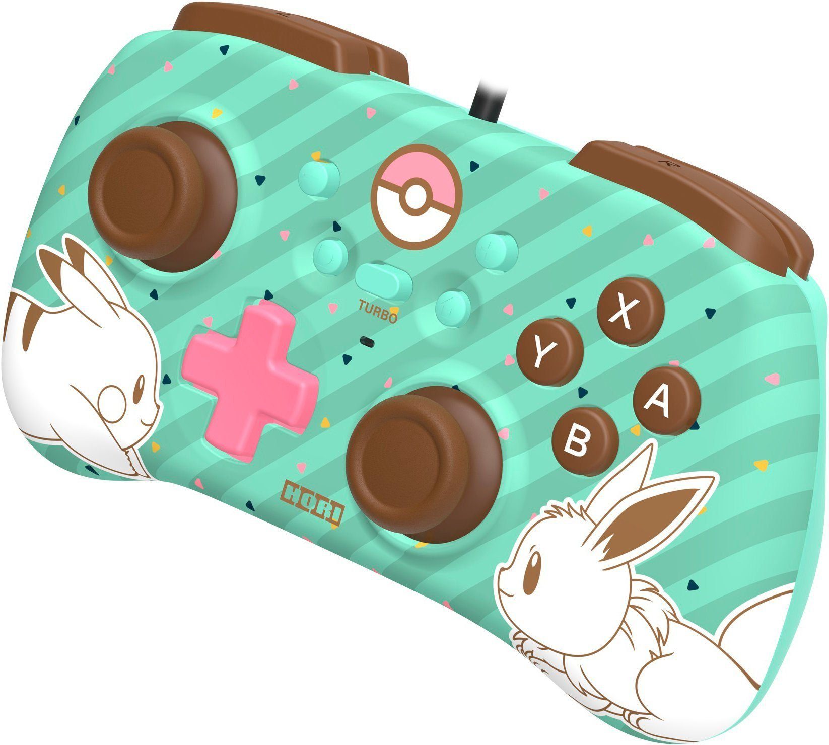Switch Mini Controller - Pikachu & Evoli Edition Controller Nintendo-Controller