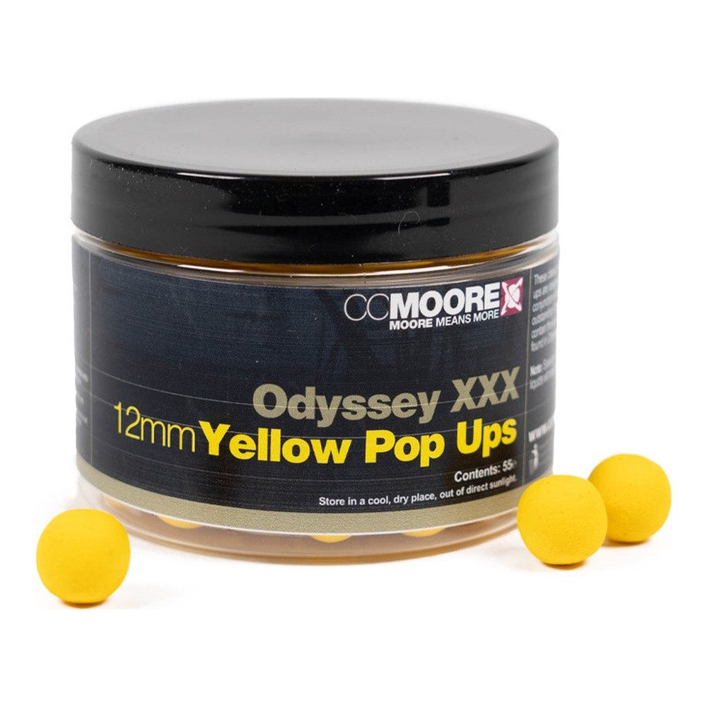 CC Moore Fischboilies Odyssey XXX Yellow Pop Ups 12mm (55)