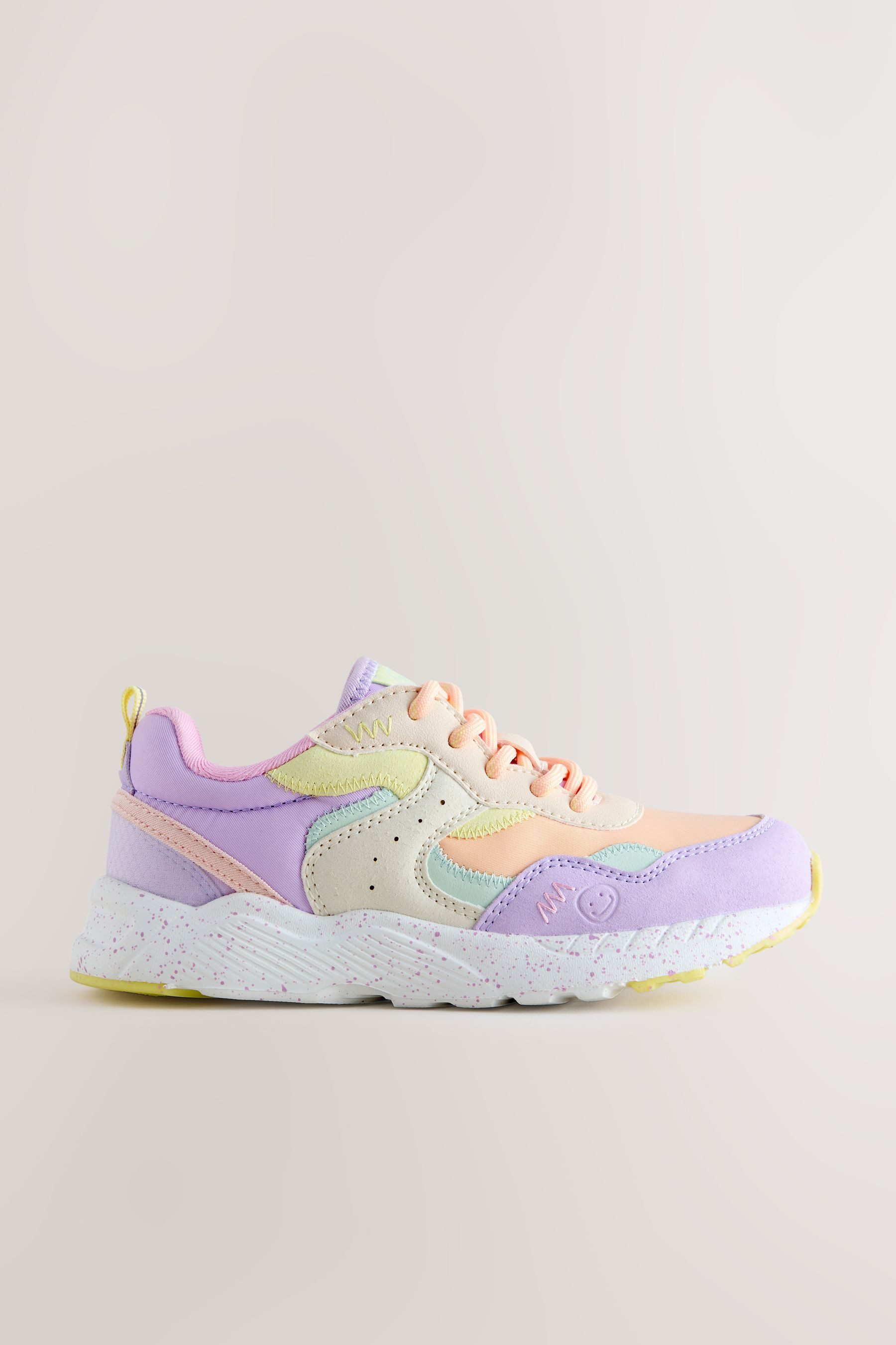 Next Schnürsneaker mit Farbblock, weite Passform Sneaker (1-tlg)