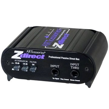 Art Audio Z-Direct passive DI-Box Digitales Aufnahmegerät (mit Klinkenkabel)