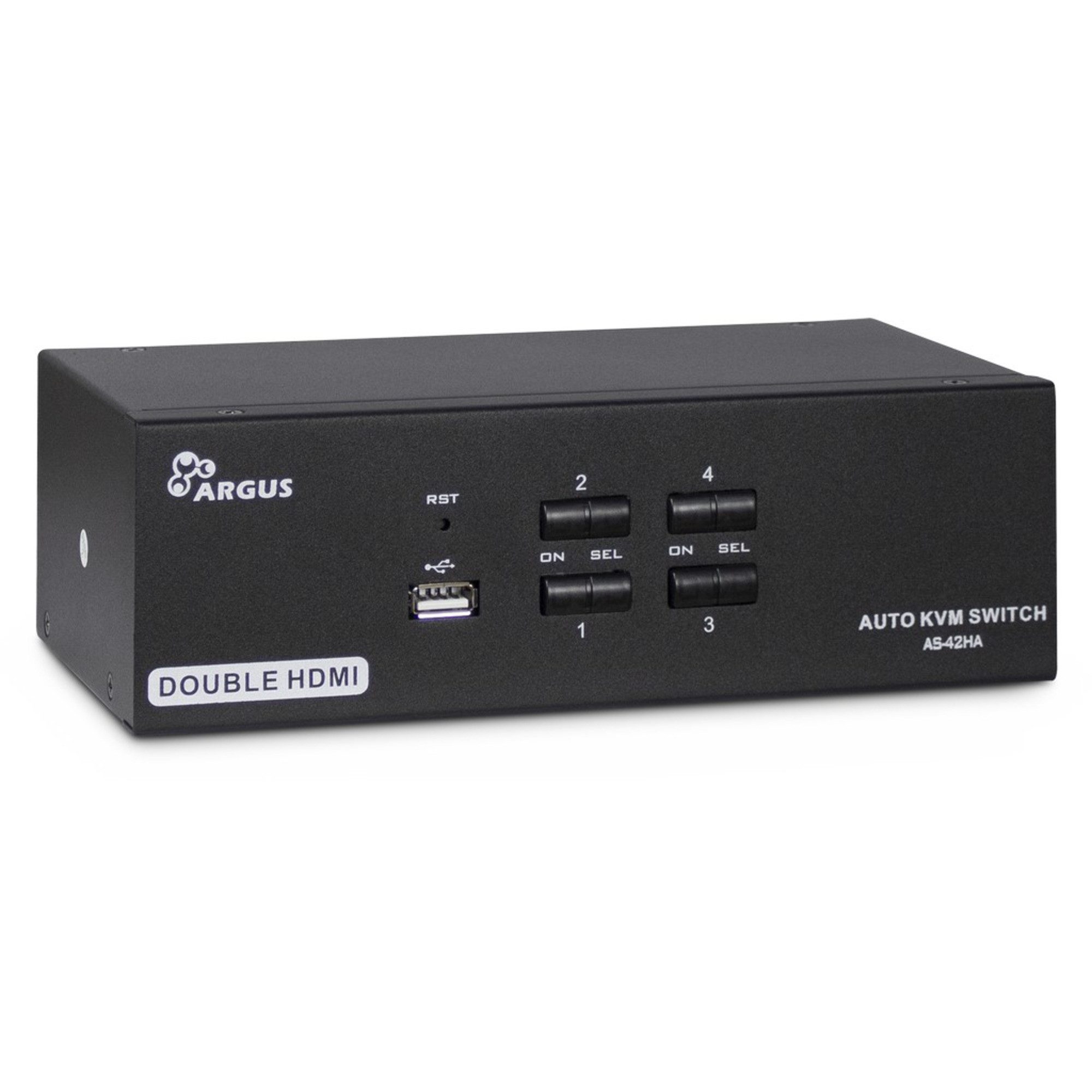 VGA-Switch Inter-Tech IPC KVM Switch AS-42HA HDMI, KVM-Switch