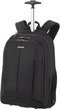 Samsonite Laptoprucksack Guardit 2.0, black, mit 2 Rollen und Trolleyfunktion, Reisekoffer Trolley Aufgabegepäck TSA-Zahlenschloss
