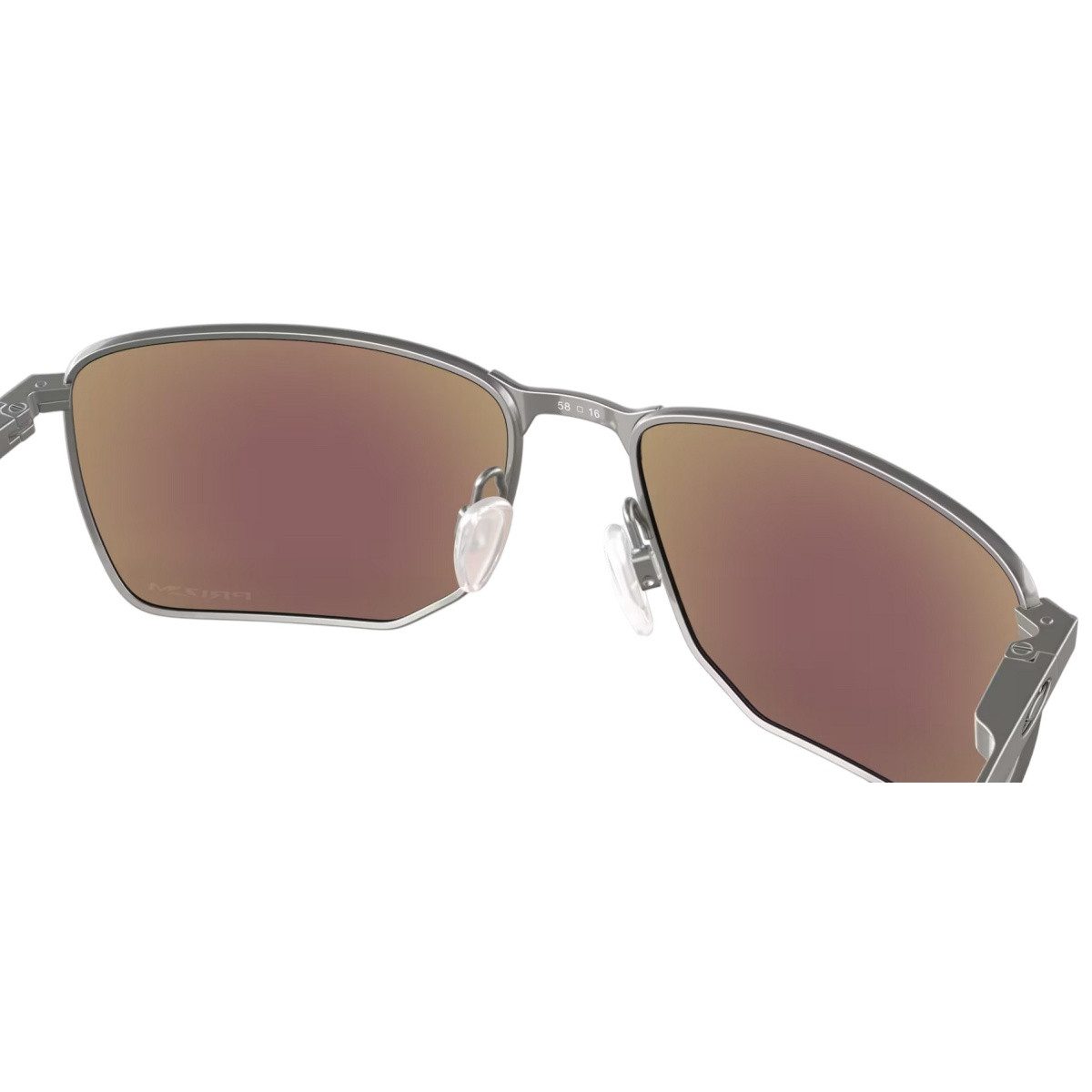 Oakley Sonnenbrille Ejector (Glasfarbe: Prizm sapphire) chromgrau satiniert - 1 Brille