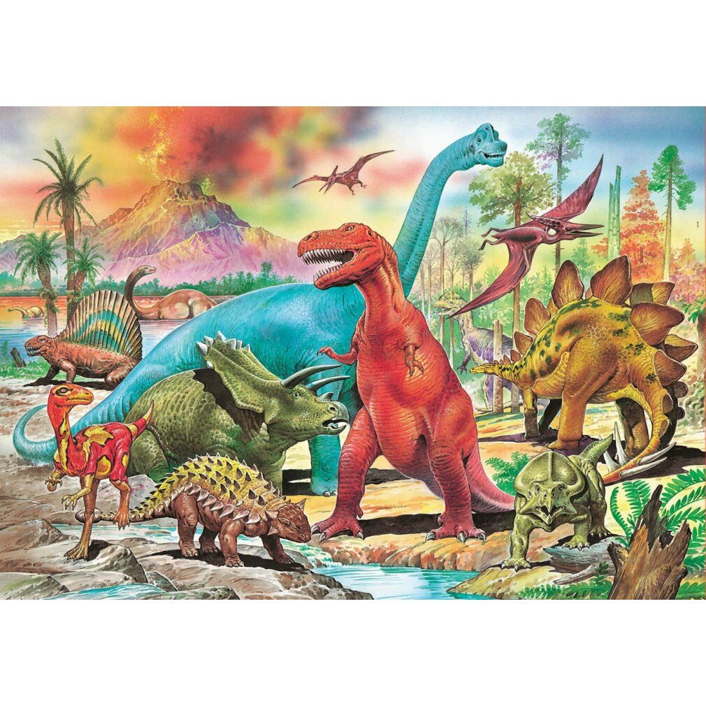 Educa Puzzle Puzzle Dino (100 pcs), Puzzleteile günstig online kaufen