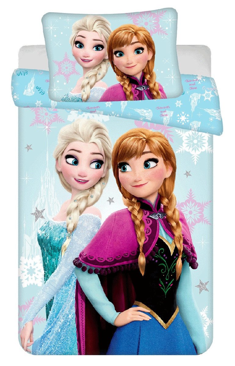 Disney Kinderbettwäsche Disney Frozen Kinderbettwäsche Anna günstig online kaufen
