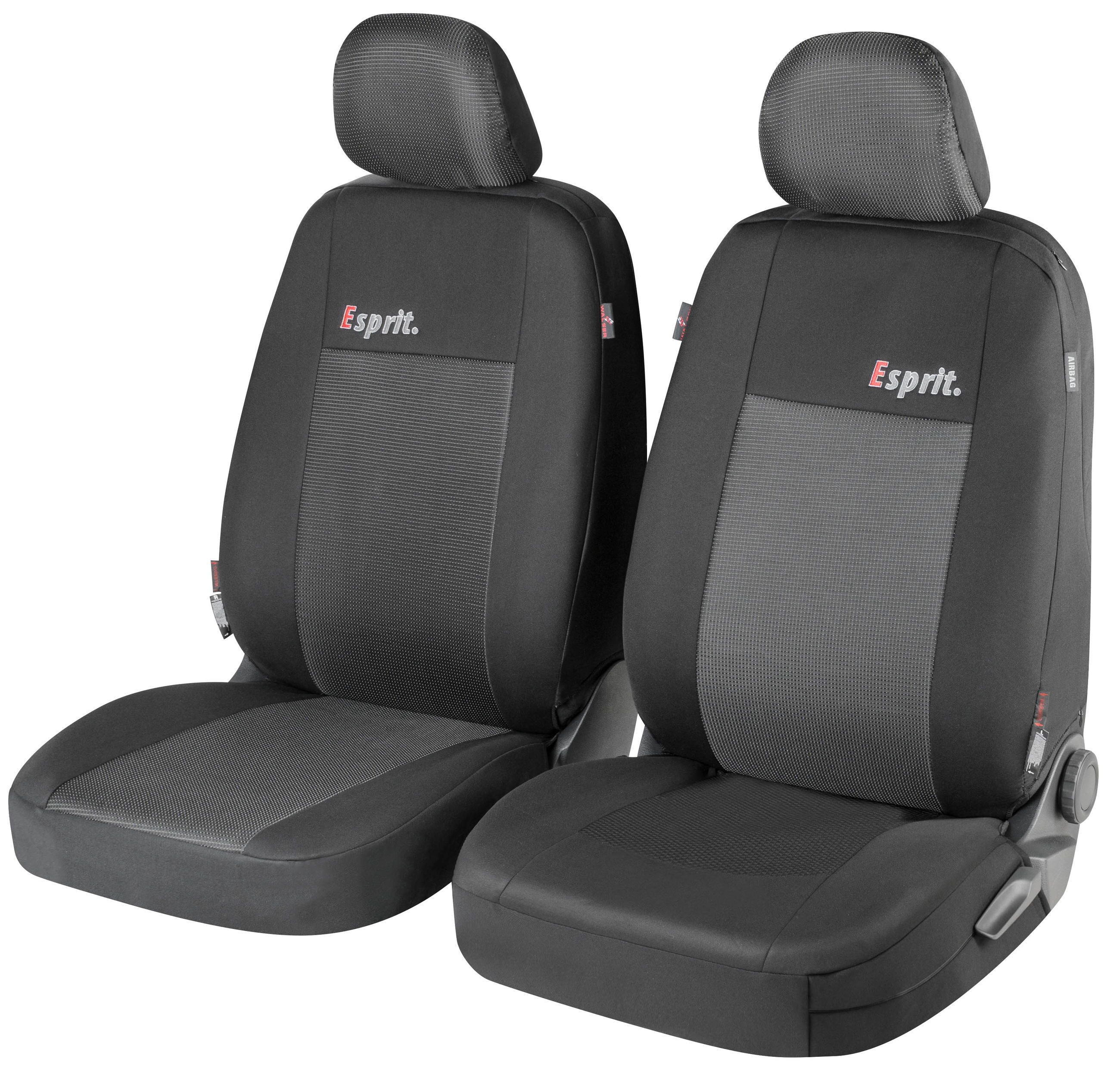 WALSER Autositzbezug Autositzbezug Esprit, 2 Vordersitzbezüge 2tlg, 2 Kopfstützenbezüge, 6-tlg.