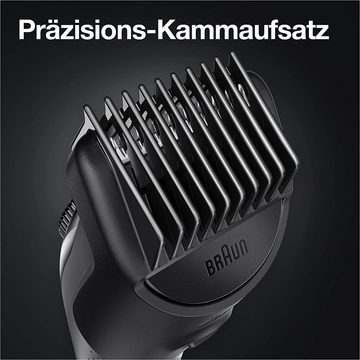 Braun Gesichtshaarrasierer BeardTrimmer 5 BT5342 - Bartschneider - schwarz/grau