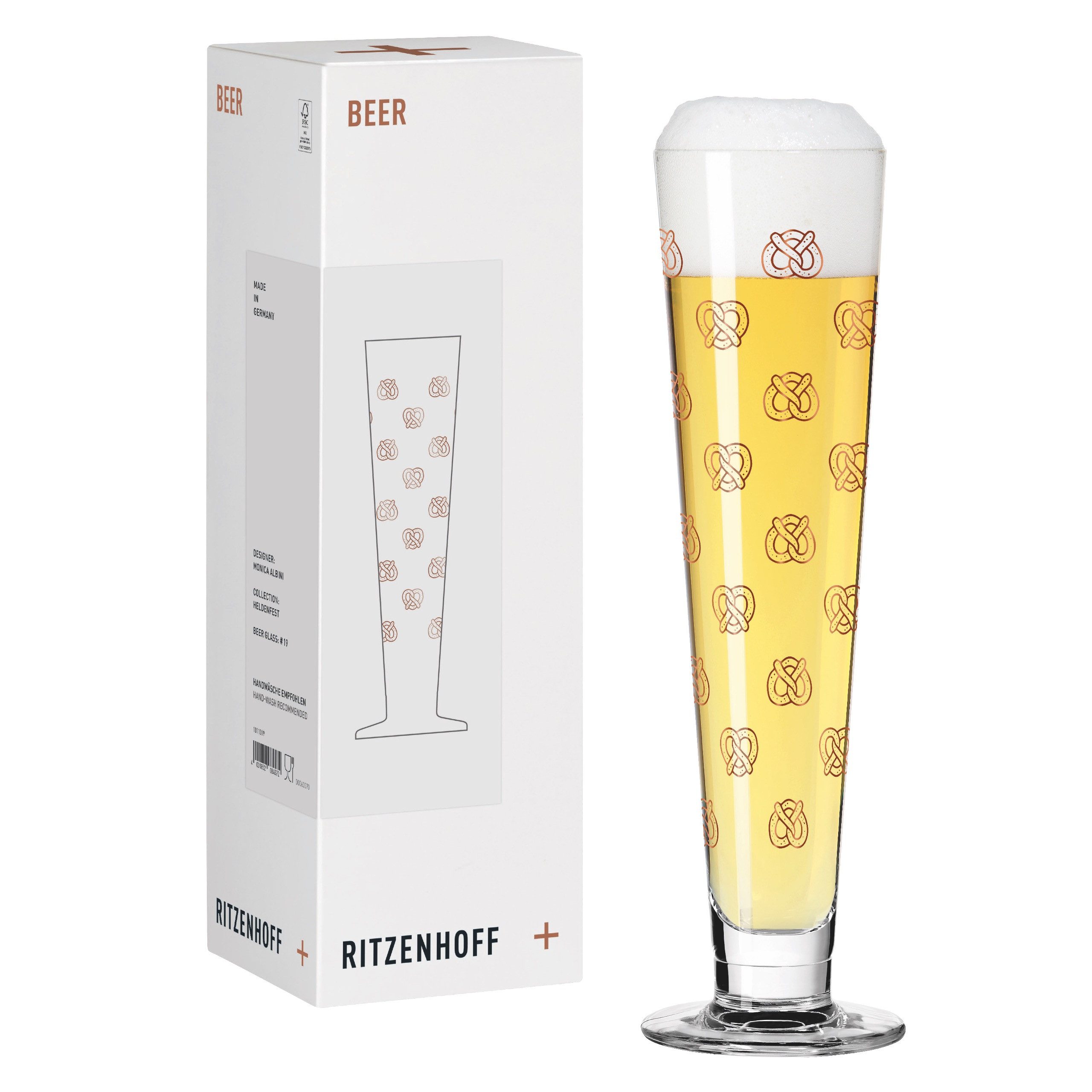 Ritzenhoff Bierglas Heldenfest