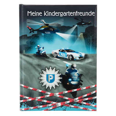 Goldbuch Notizbuch Goldbuch Freundebuch Kindergarten A5 Polizei