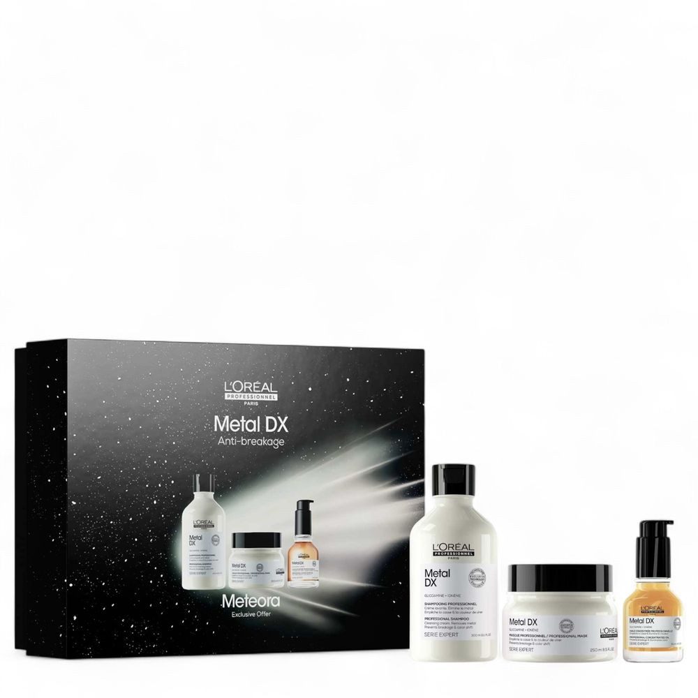 L'ORÉAL PROFESSIONNEL PARIS Haarpflege-Set L'Oreal Metal DX Geschenkset Trio Geschenkset