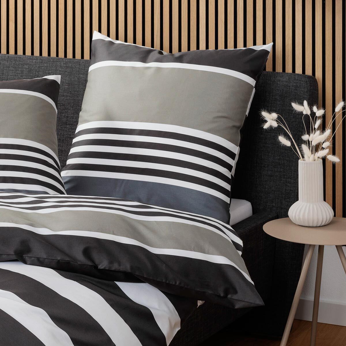 Janine Bettwäsche Davos, Biber, 3 teilig günstig online kaufen