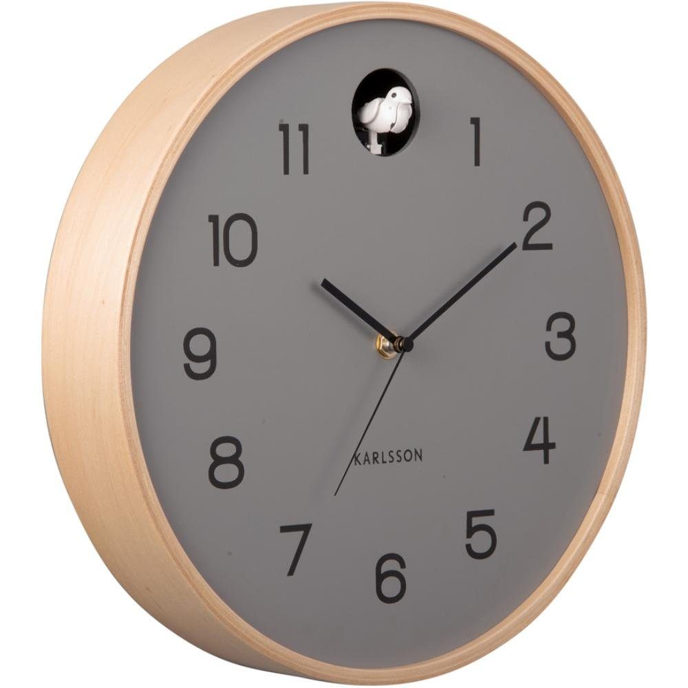 Karlsson Uhr Wanduhr Natural Cuckoo Birch günstig online kaufen