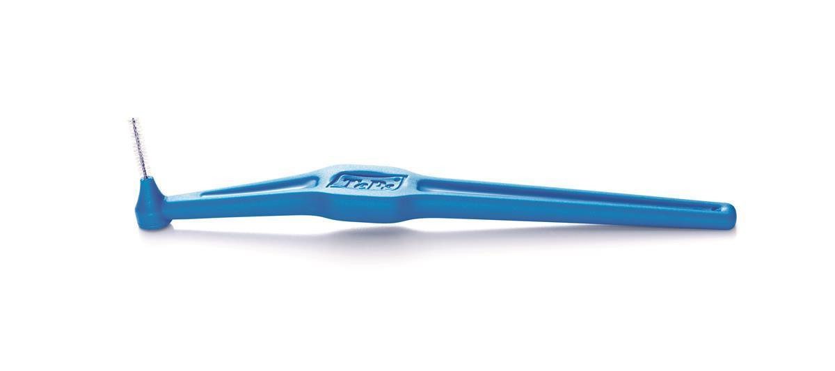 TePe Interdentalbürsten 2x TePe Angle Interdentalbürsten in blau 0,6mm 2x 6 Stück