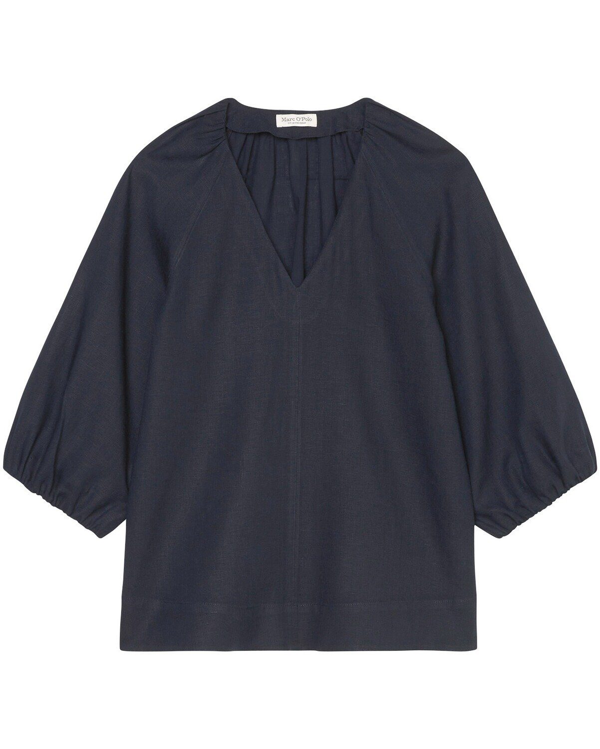Shirtbluse Leinen-Blusenshirt